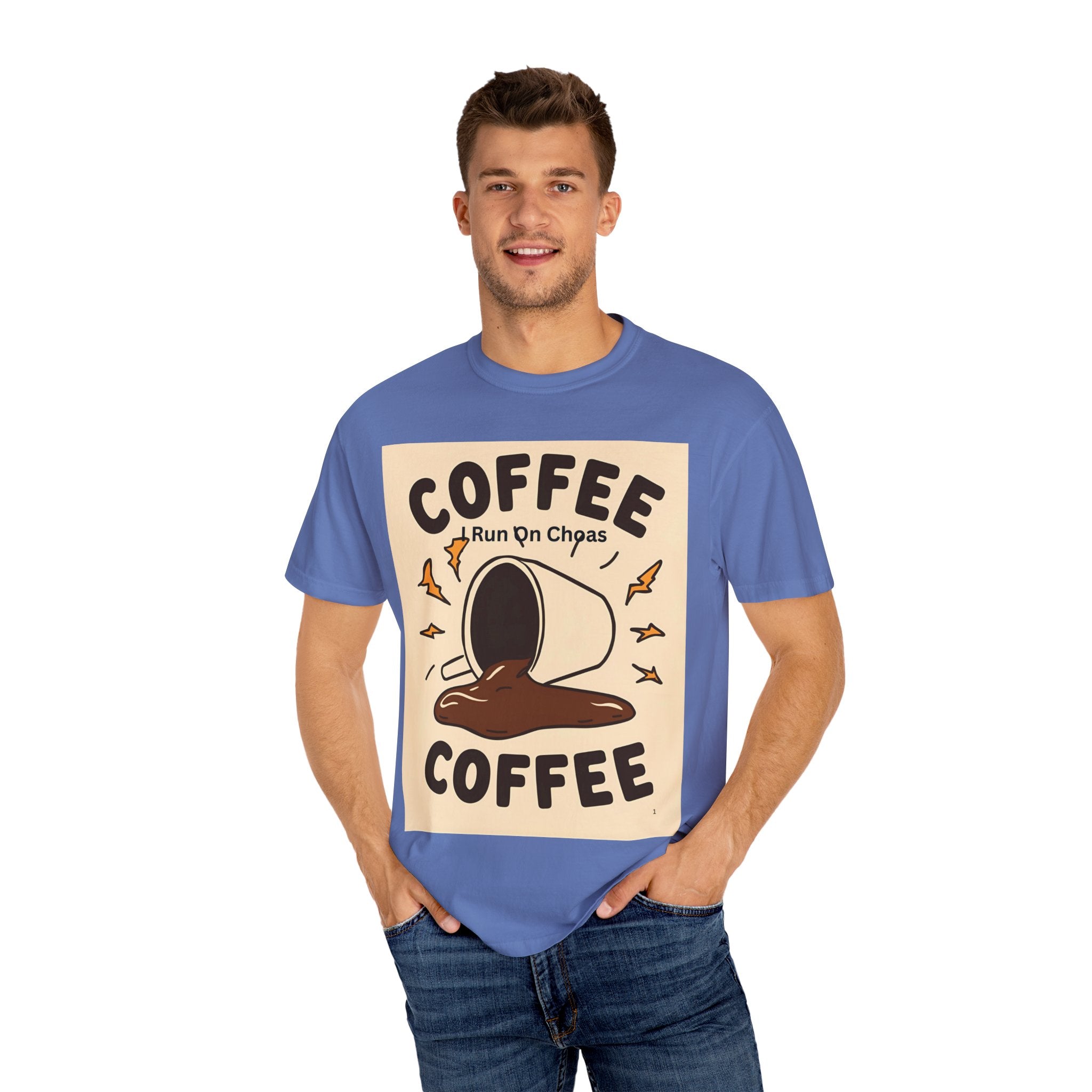 Coffee Coffee Unisex Garment-Dyed T-shirt