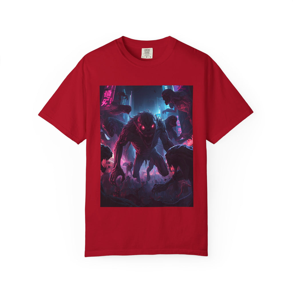 Spooky Creature Unisex Graphic Tee - Halloween Horror T-Shirt, Vintage Style, Spooky Gift, Unisex Halloween Apparel, Unique Costume Alternative