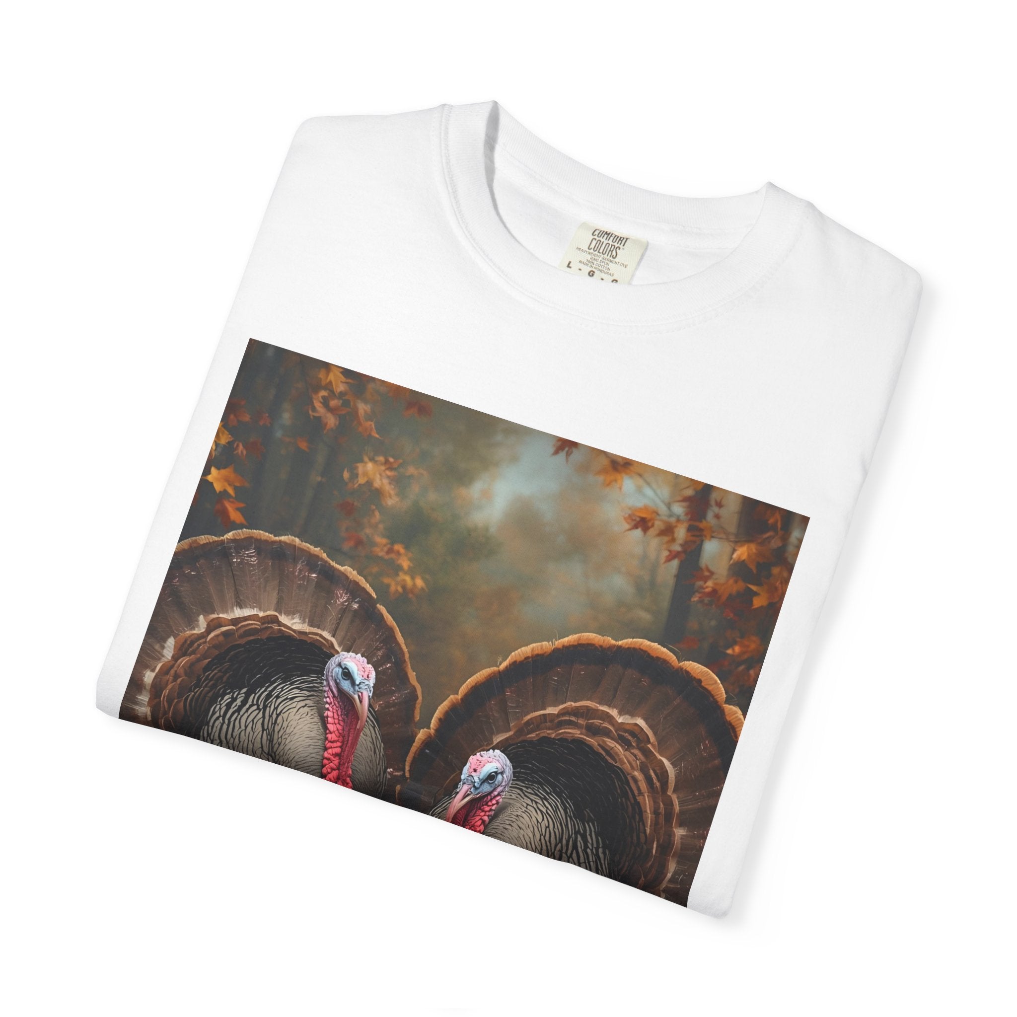 Thanksgiving Turkey T-Shirt, Fall Apparel, Unisex Tee, Harvest Celebration Gift, Autumn Wardrobe Essential