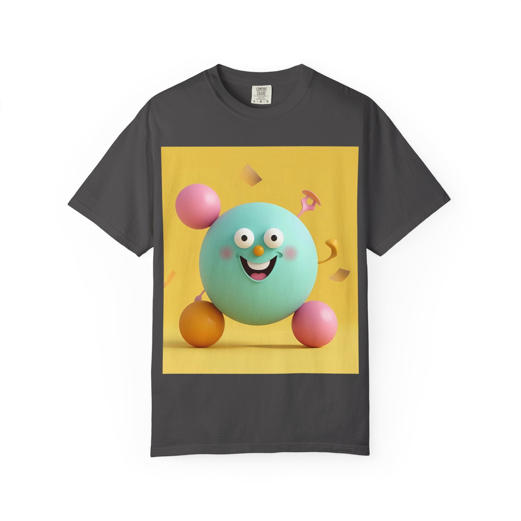 Playful Colorful Cartoon T-Shirt for Fun-Loving Souls, Graphic Tee, Gift for Kids & Adults, Birthday Party Outfit, Casual Wear, Housewarming Gift