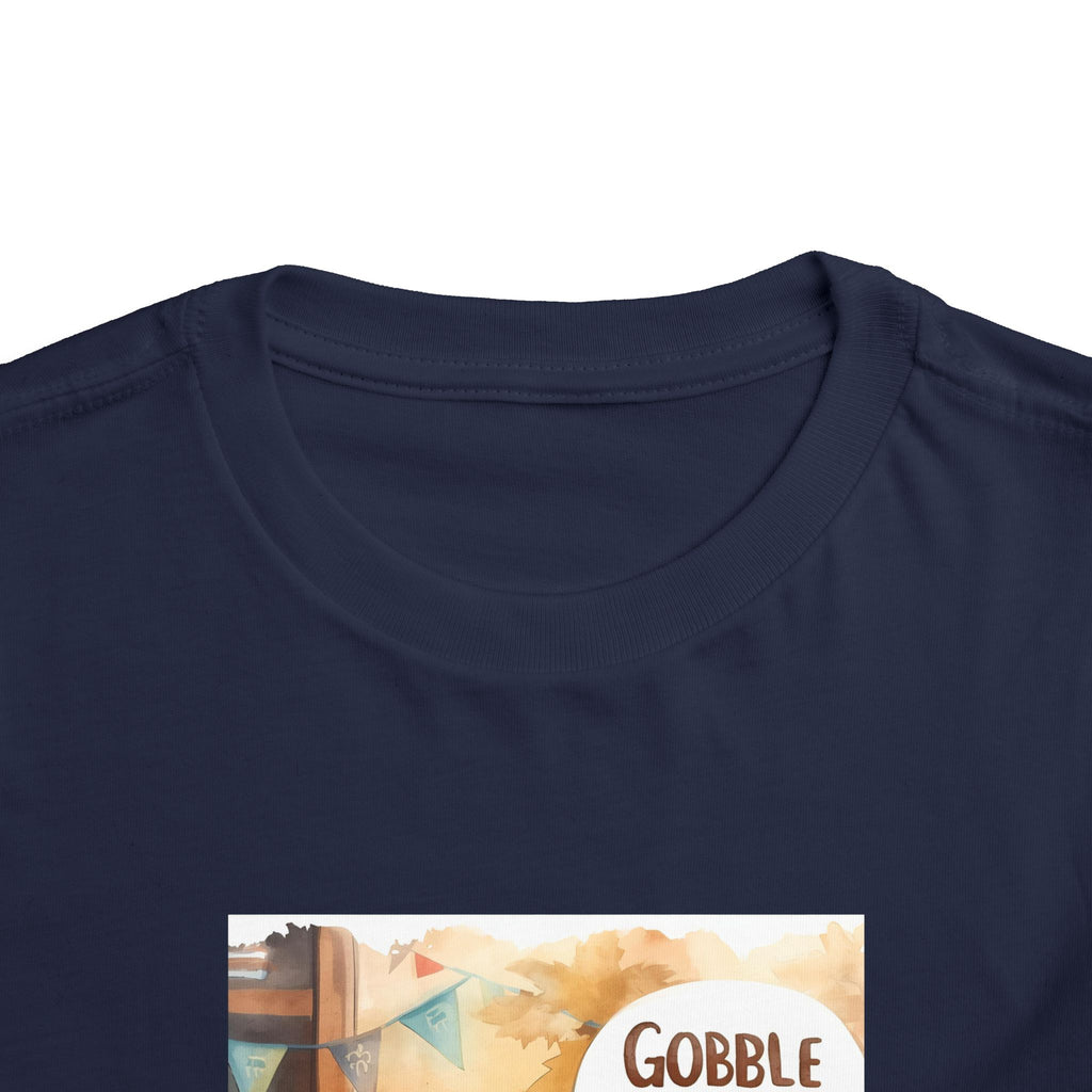 Thanksgiving Turkey Toddler Short Sleeve Tee