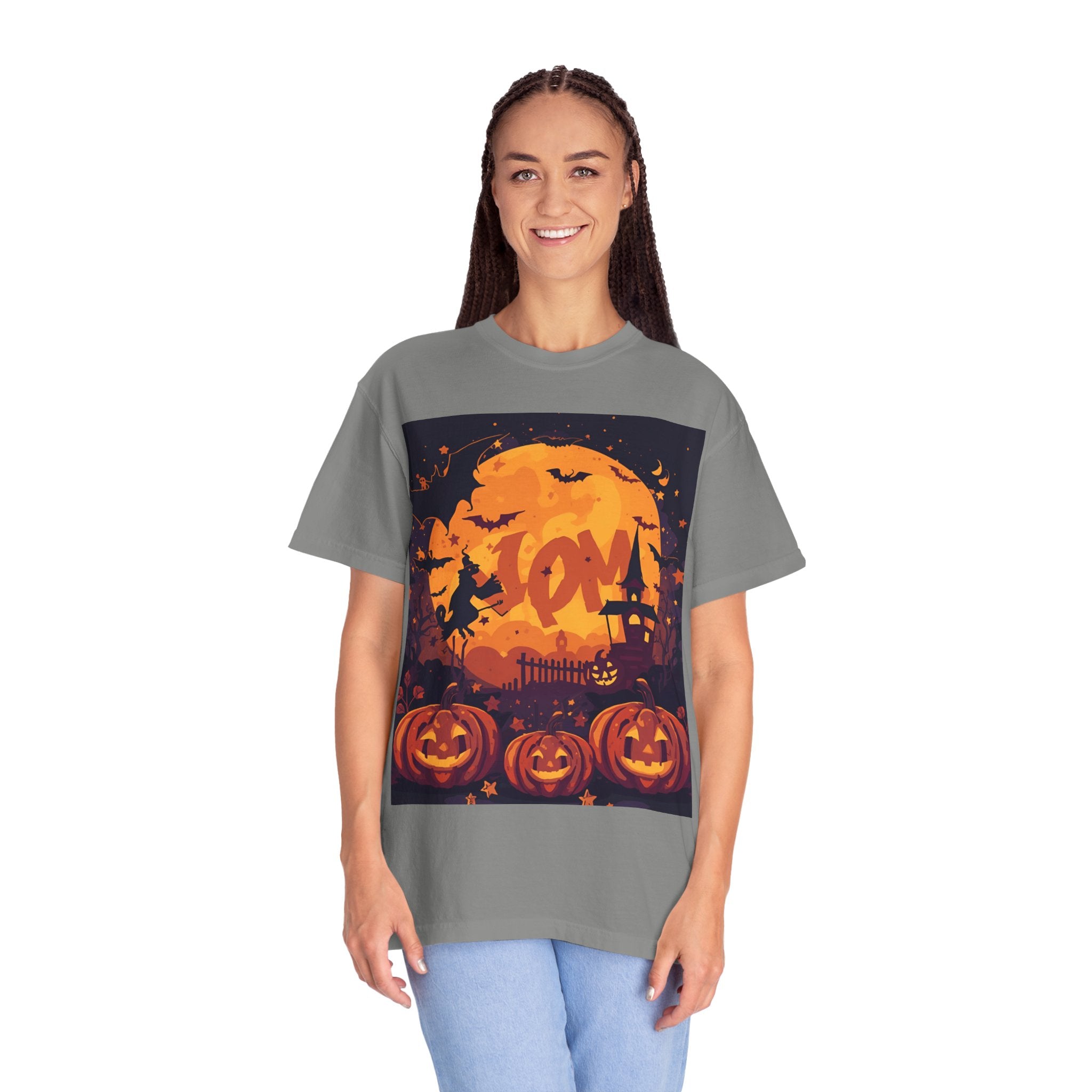 Halloween Pumpkin Graphic Tee, Unisex T-shirt, Spooky Shirt, Pumpkin Shirt, Fall Fashion, Halloween Costume, Autumn Apparel