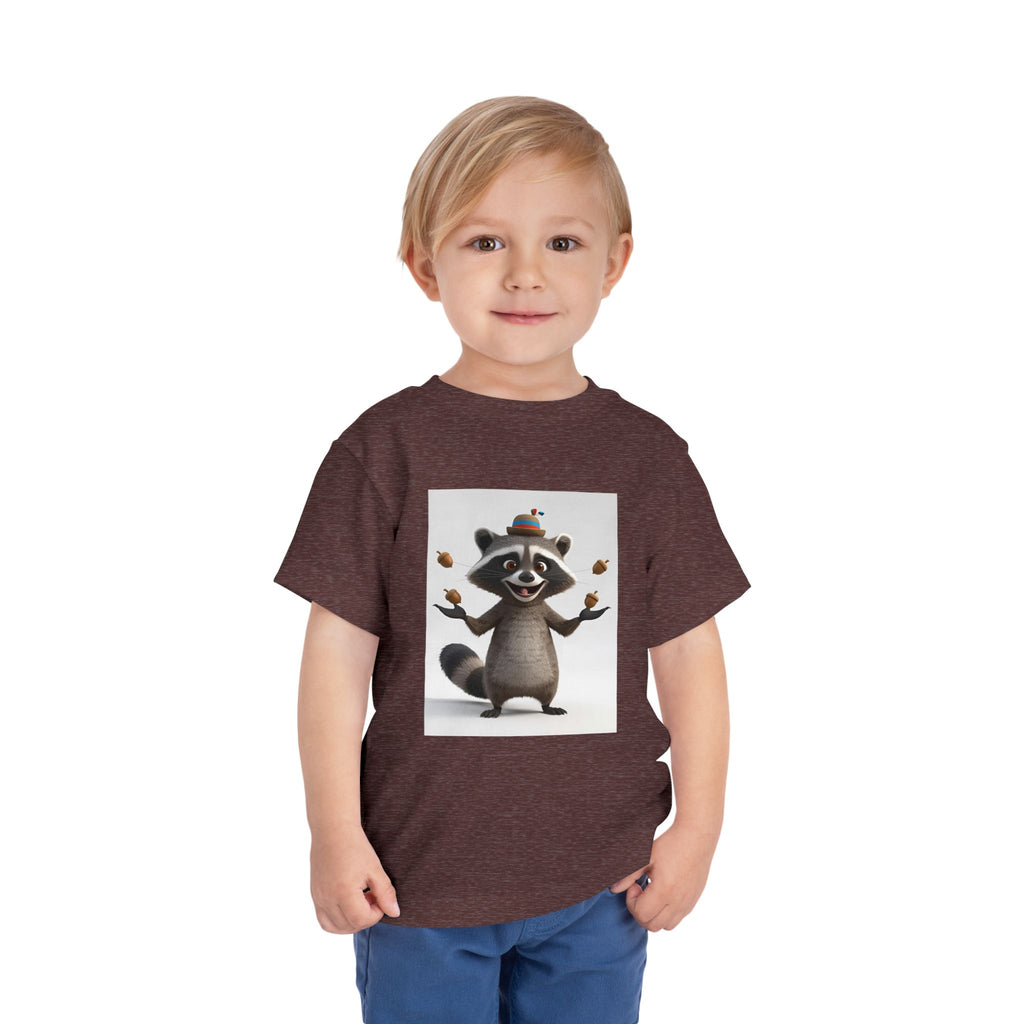 Raccoon Toddler Short Sleeve Tee