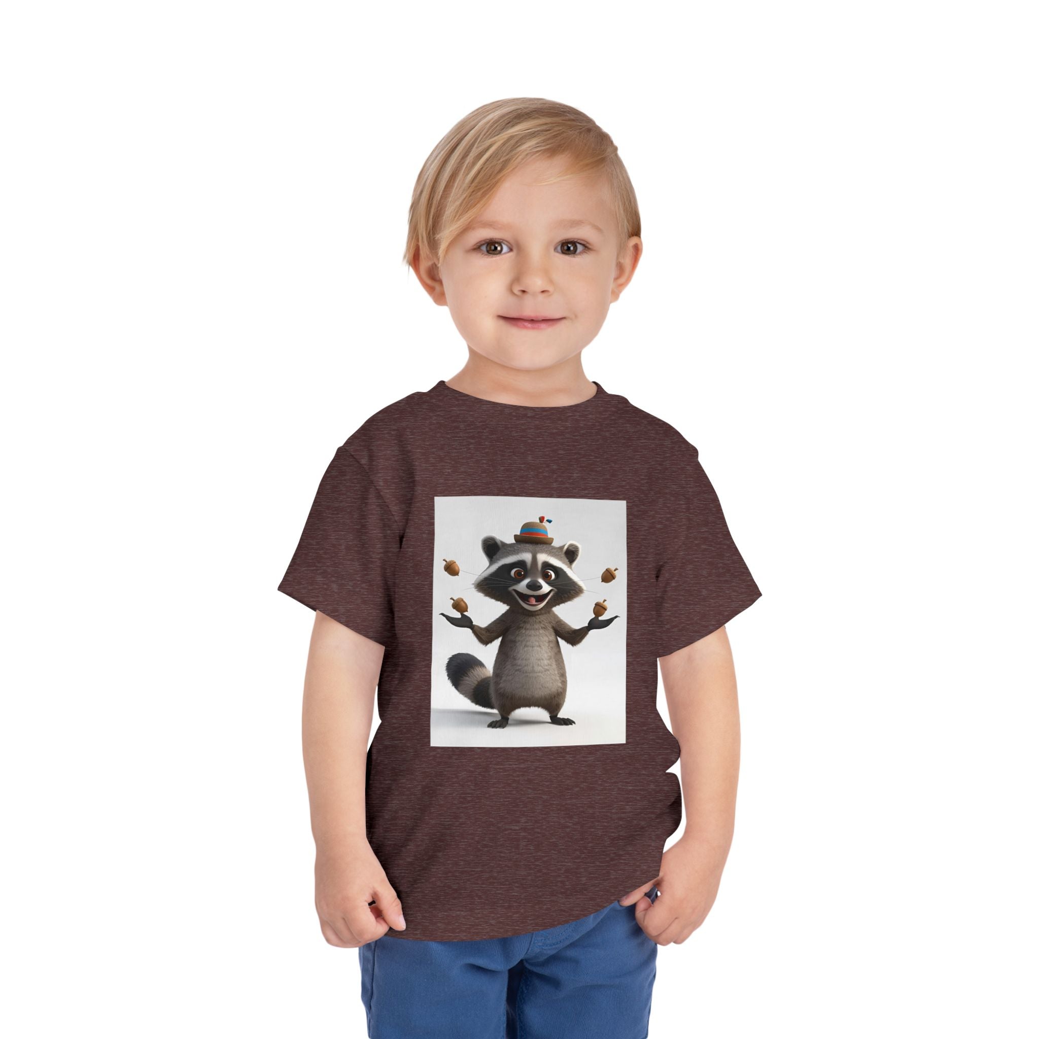 Raccoon Toddler Short Sleeve Tee