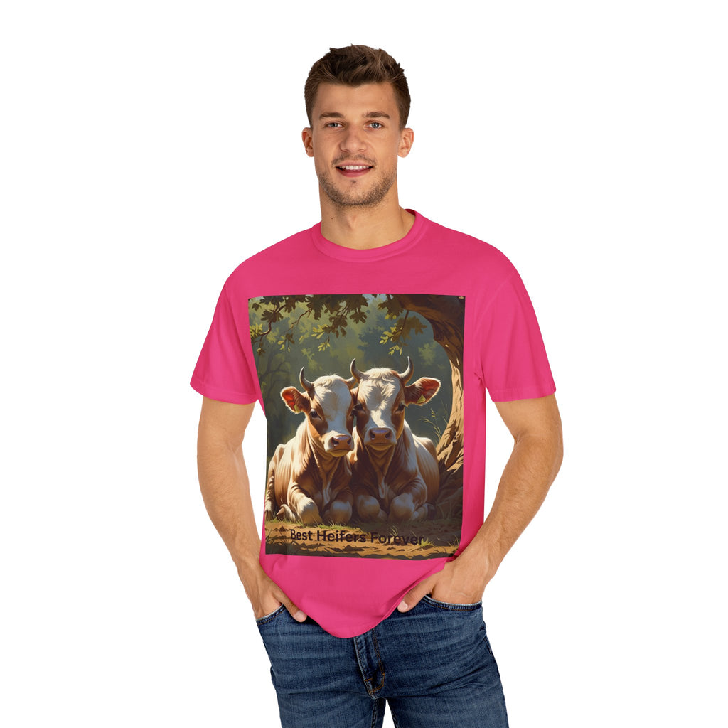Best Heifers Forever T-shirt, Cute Cow Shirt, Animal Lover Gift, Farm T-shirt, Gift for Her, Unisex Casual Wear