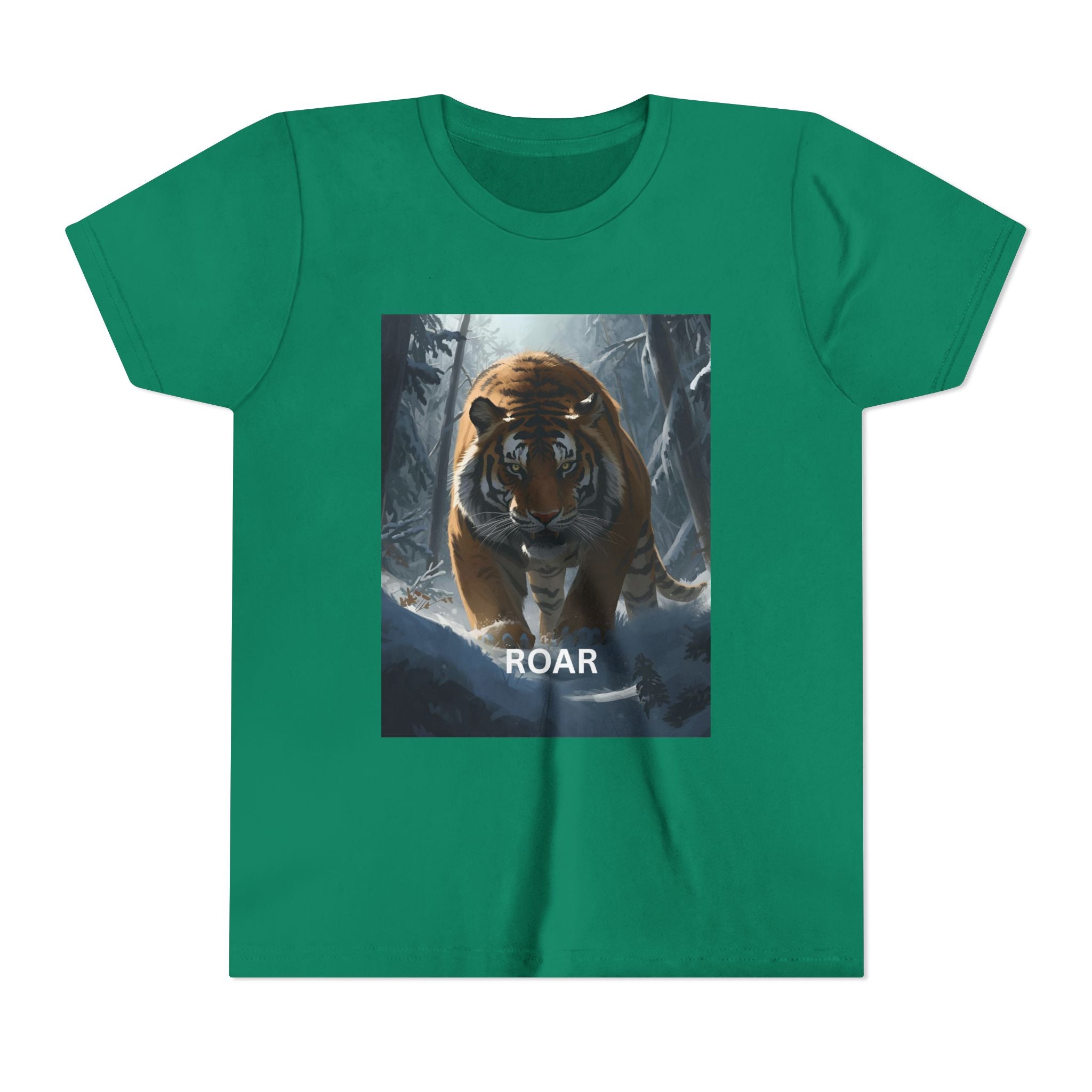 Tiger Roar Snow Youth Short Sleeve Tee