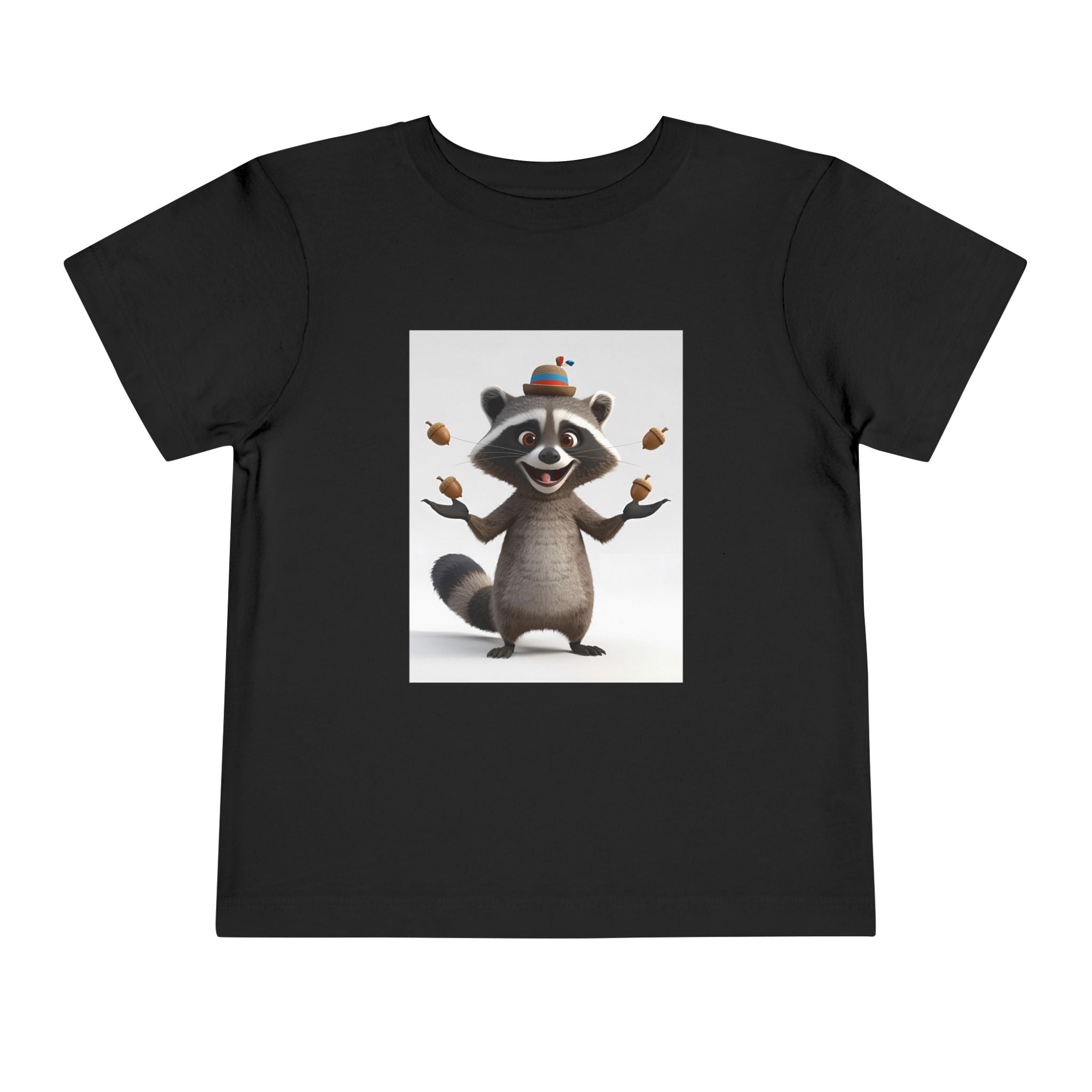 Raccoon Toddler Short Sleeve Tee