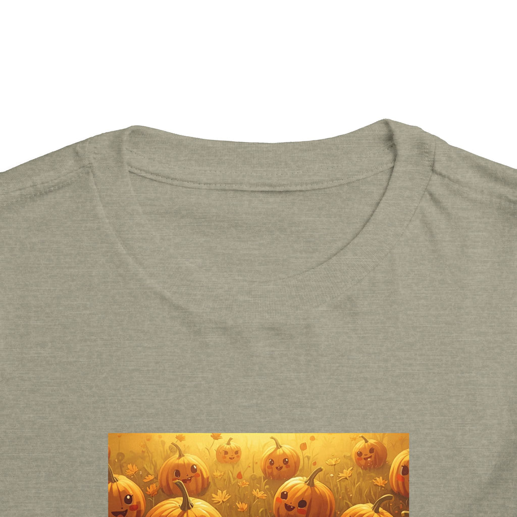 Pumpkin Halloween Toddler Tee - Cute Halloween Shirt, Fall Outfit, Pumpkin Lovers Gift, Kids Halloween Apparel, Toddler Party Tee
