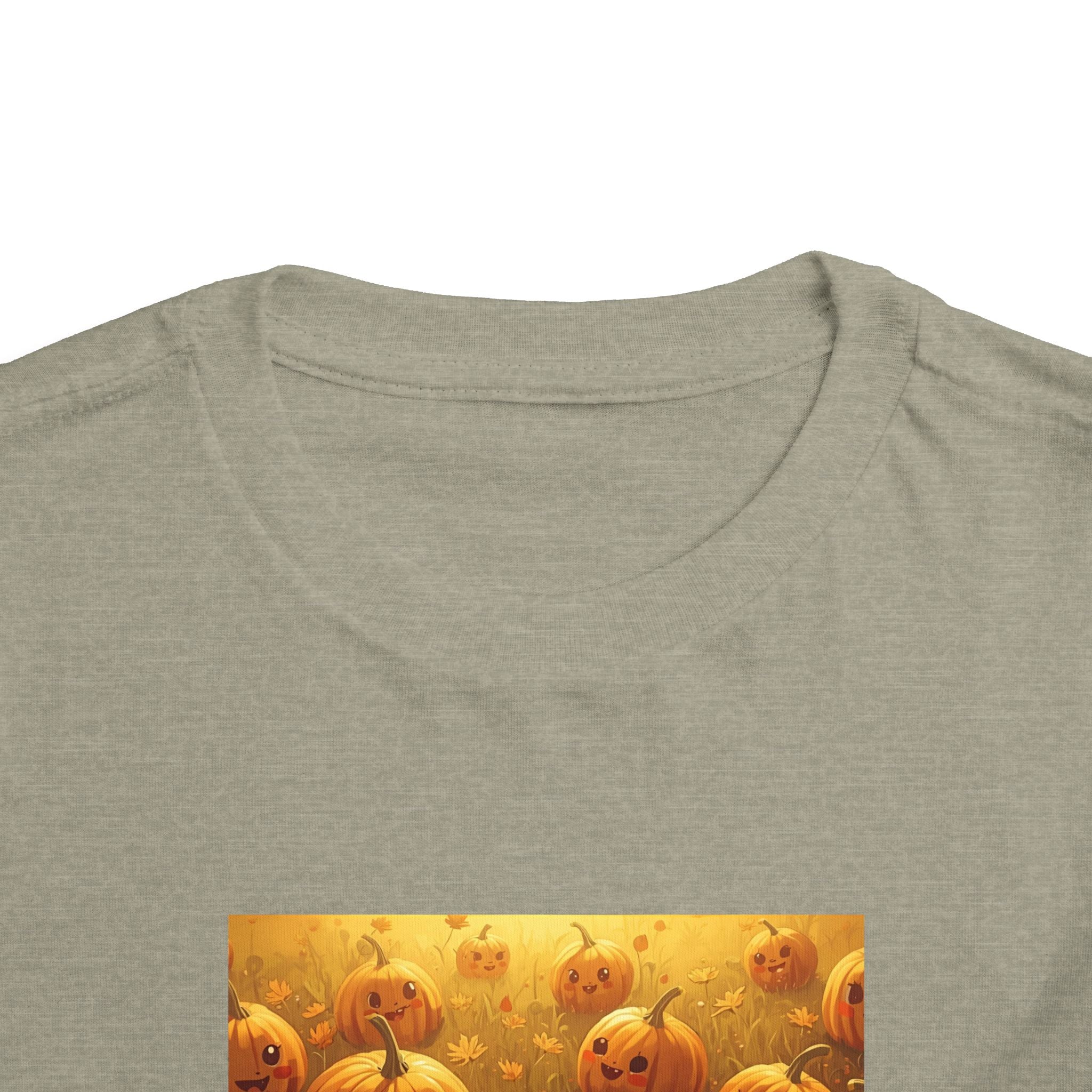 Pumpkin Halloween Toddler Tee - Cute Halloween Shirt, Fall Outfit, Pumpkin Lovers Gift, Kids Halloween Apparel, Toddler Party Tee