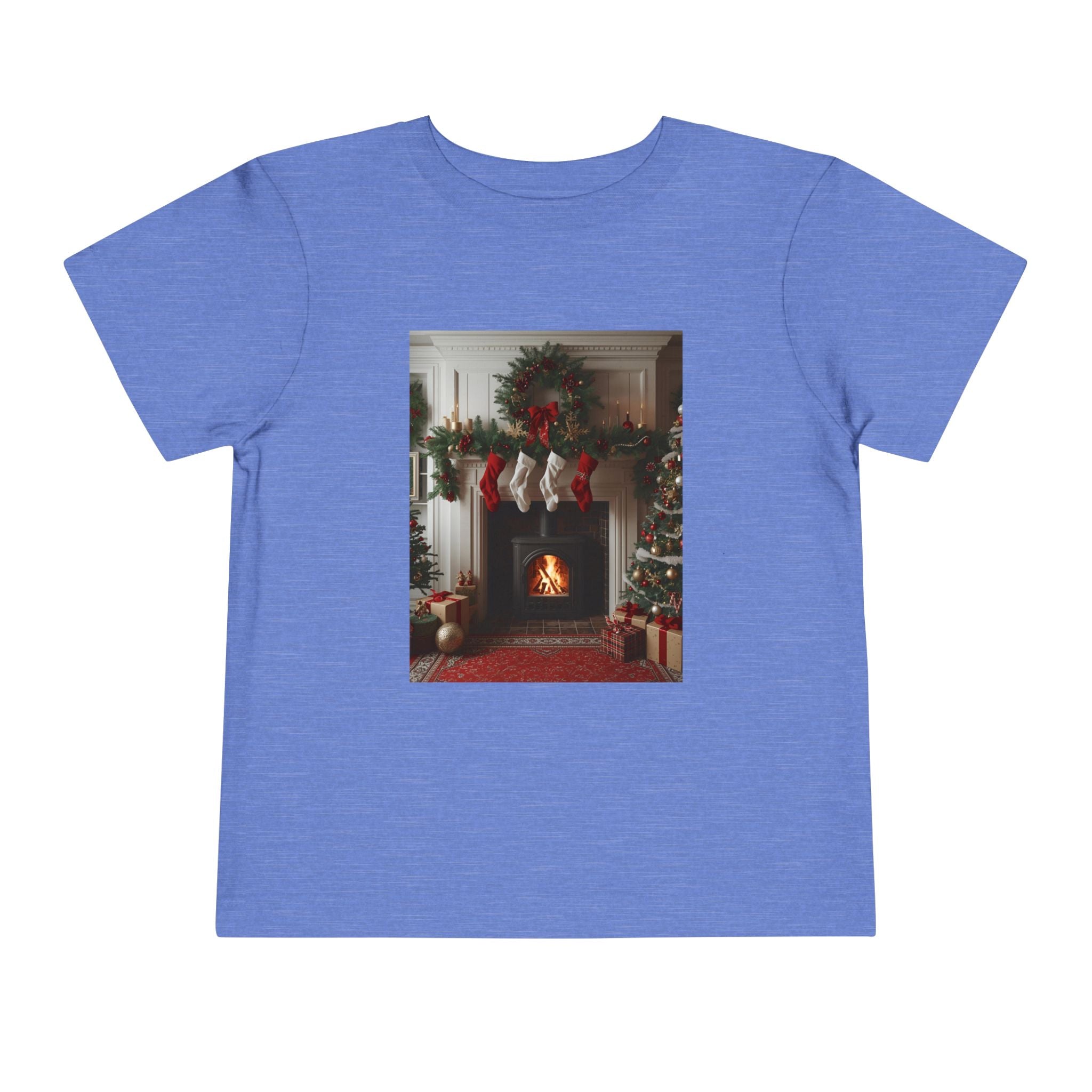 Cozy Christmas Toddler Tee, Holiday Kids Shirt, Cute Winter Tee, Toddler Christmas Outfit, Festive Short Sleeve Shirt