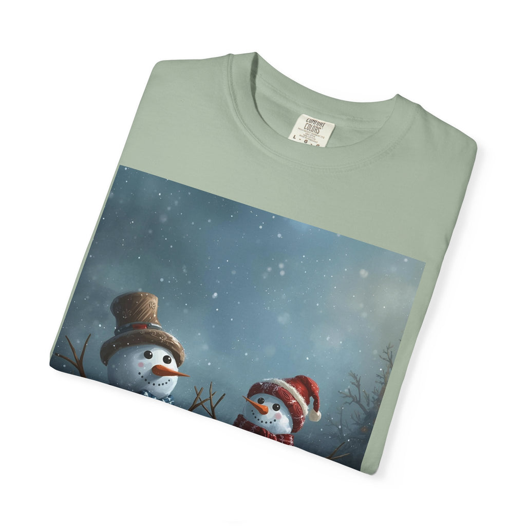 Christmas Winter Wonderland Snowman T-Shirt | Cozy Holiday Tee, Christmas Gift, Unisex Apparel, Seasonal Fashion, Winter Vibes