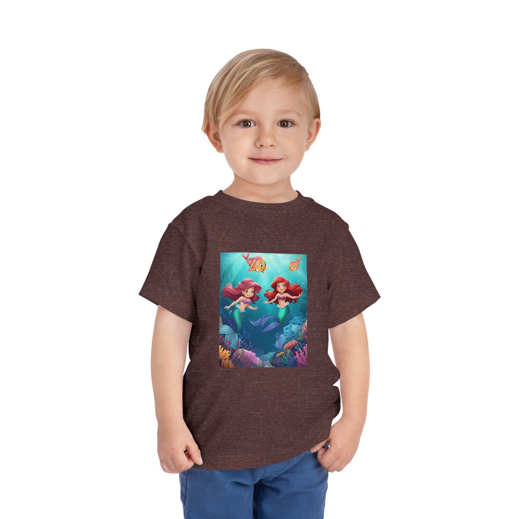 Mermaid Toddler Short Sleeve Tee