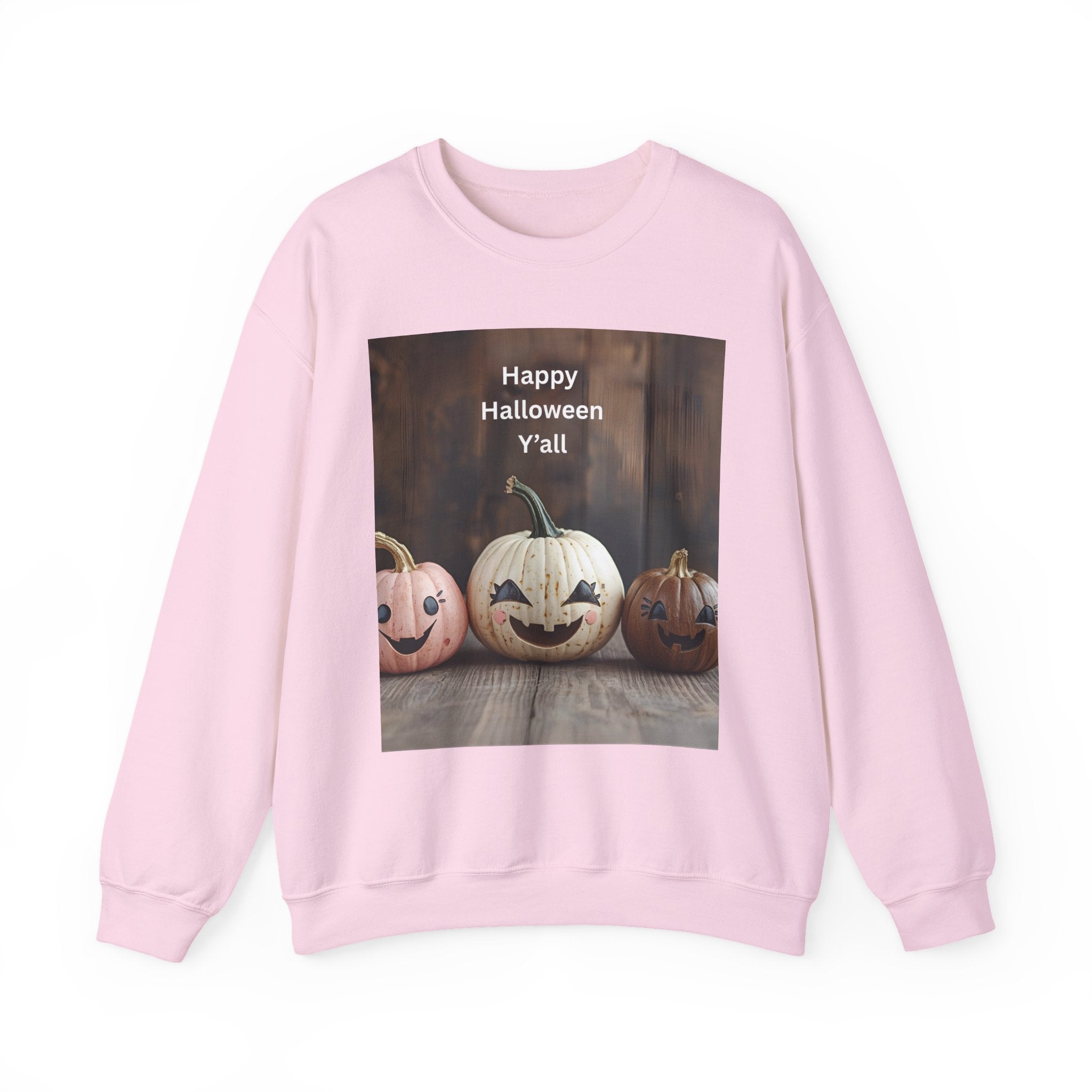 Halloween Pumpkin Sweatshirt, Fall Fashion, Cozy Crewneck, Unisex Apparel, Halloween Gift, Seasonal Style