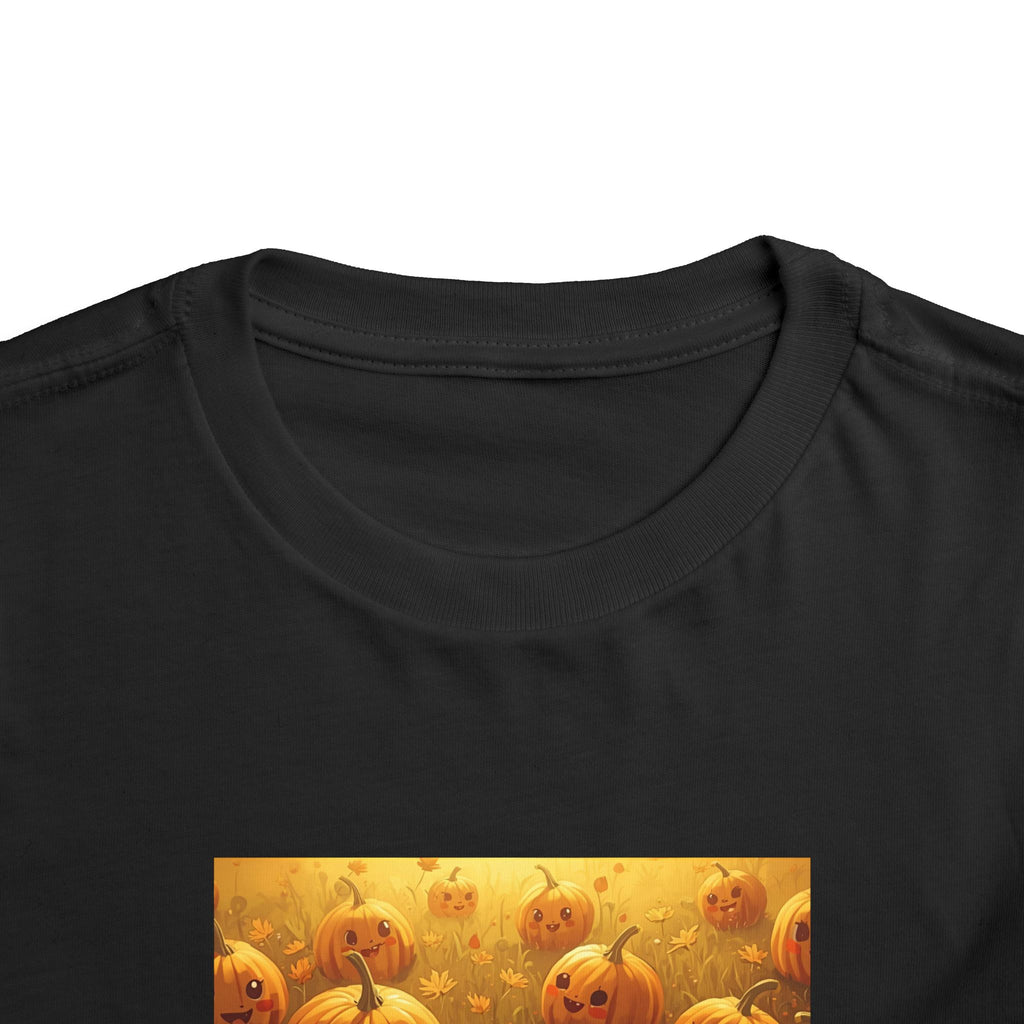 Pumpkin Halloween Toddler Tee - Cute Halloween Shirt, Fall Outfit, Pumpkin Lovers Gift, Kids Halloween Apparel, Toddler Party Tee