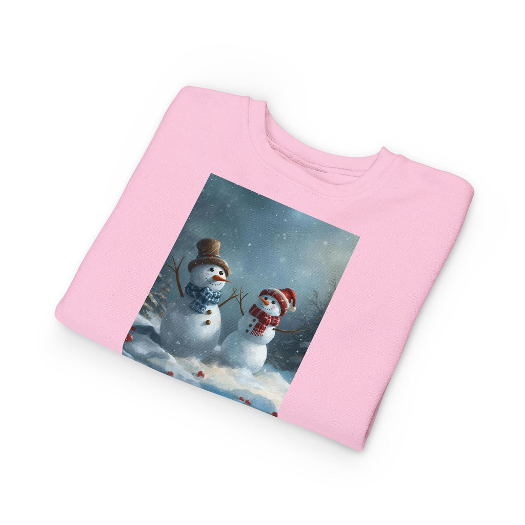 Christmas Snowman Toddler Sweatshirt
