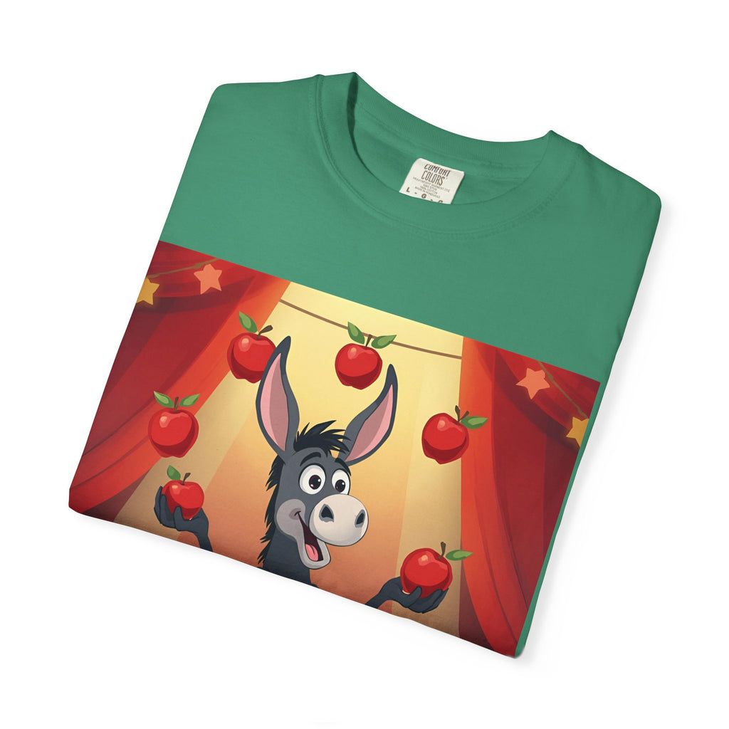 Donkey Cartoon T-Shirt for Fun Lovers, Perfect for Gifts, Casual Wear, Birthday Parties, Animal Theme, Unique Style