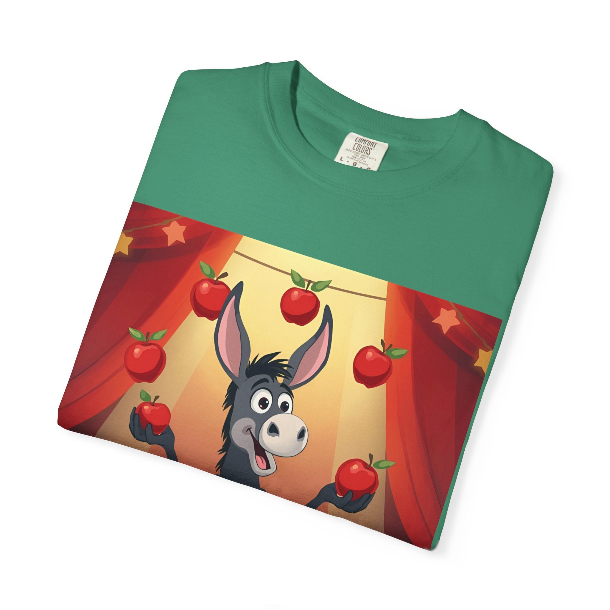 Donkey Cartoon T-Shirt for Fun Lovers, Perfect for Gifts, Casual Wear, Birthday Parties, Animal Theme, Unique Style