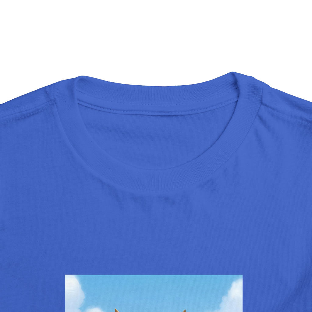 Beachy Cow Toddler Short Sleeve Tee