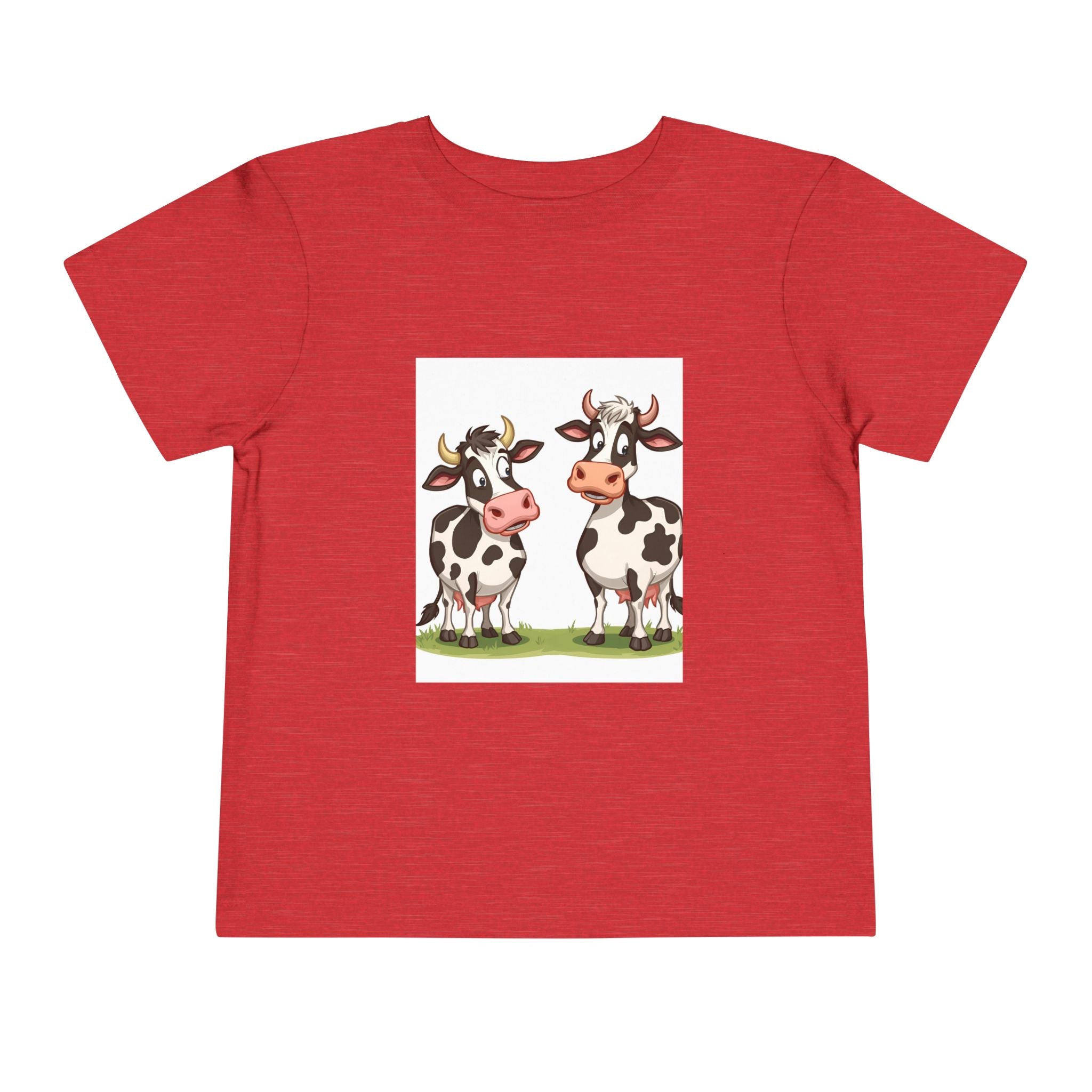 Cute Cows Toddler Short Sleeve Tee