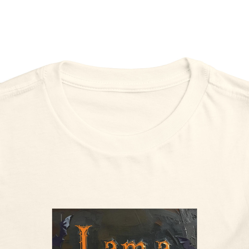 I Am A Halloween Baby Toddler Short Sleeve Tee