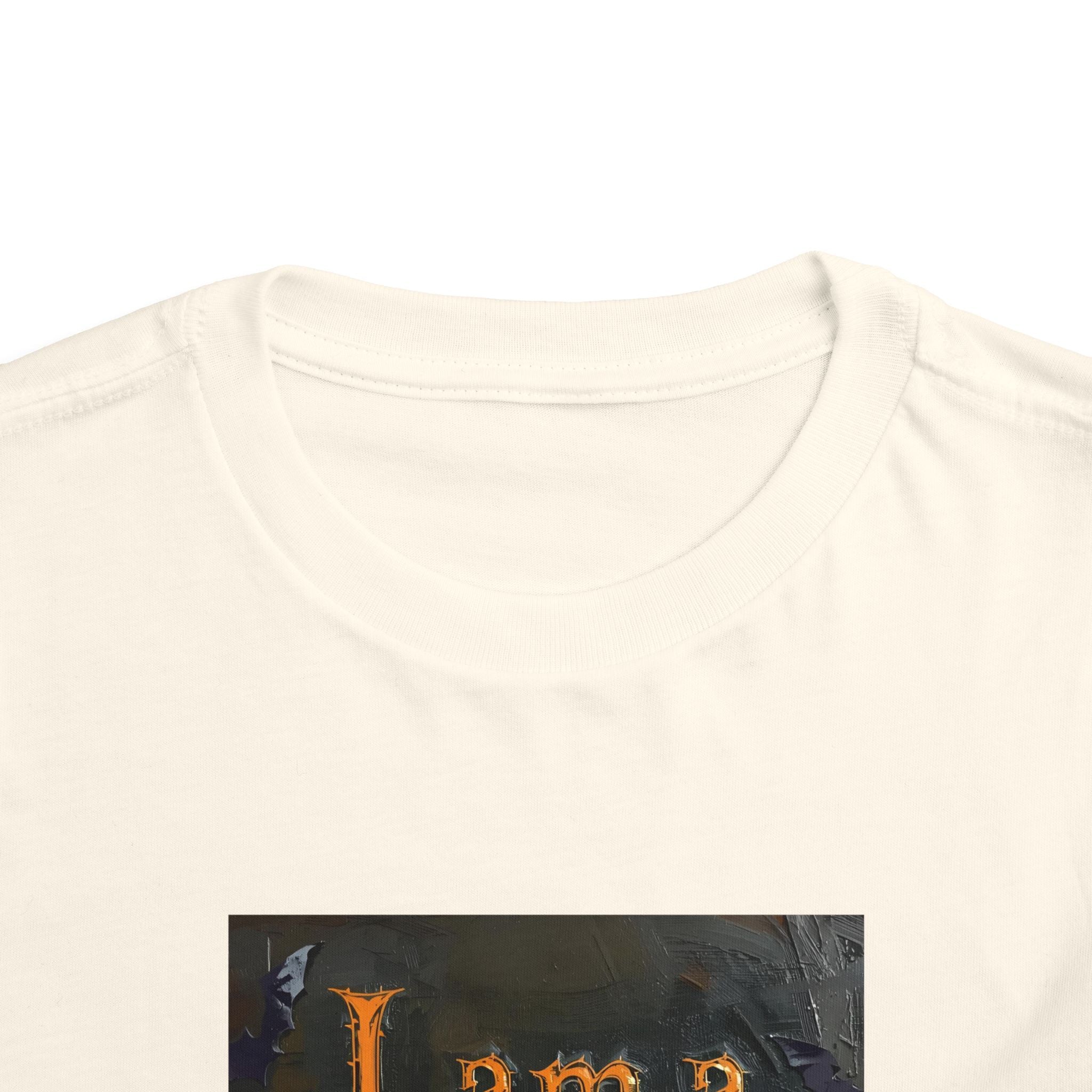 I Am A Halloween Baby Toddler Short Sleeve Tee