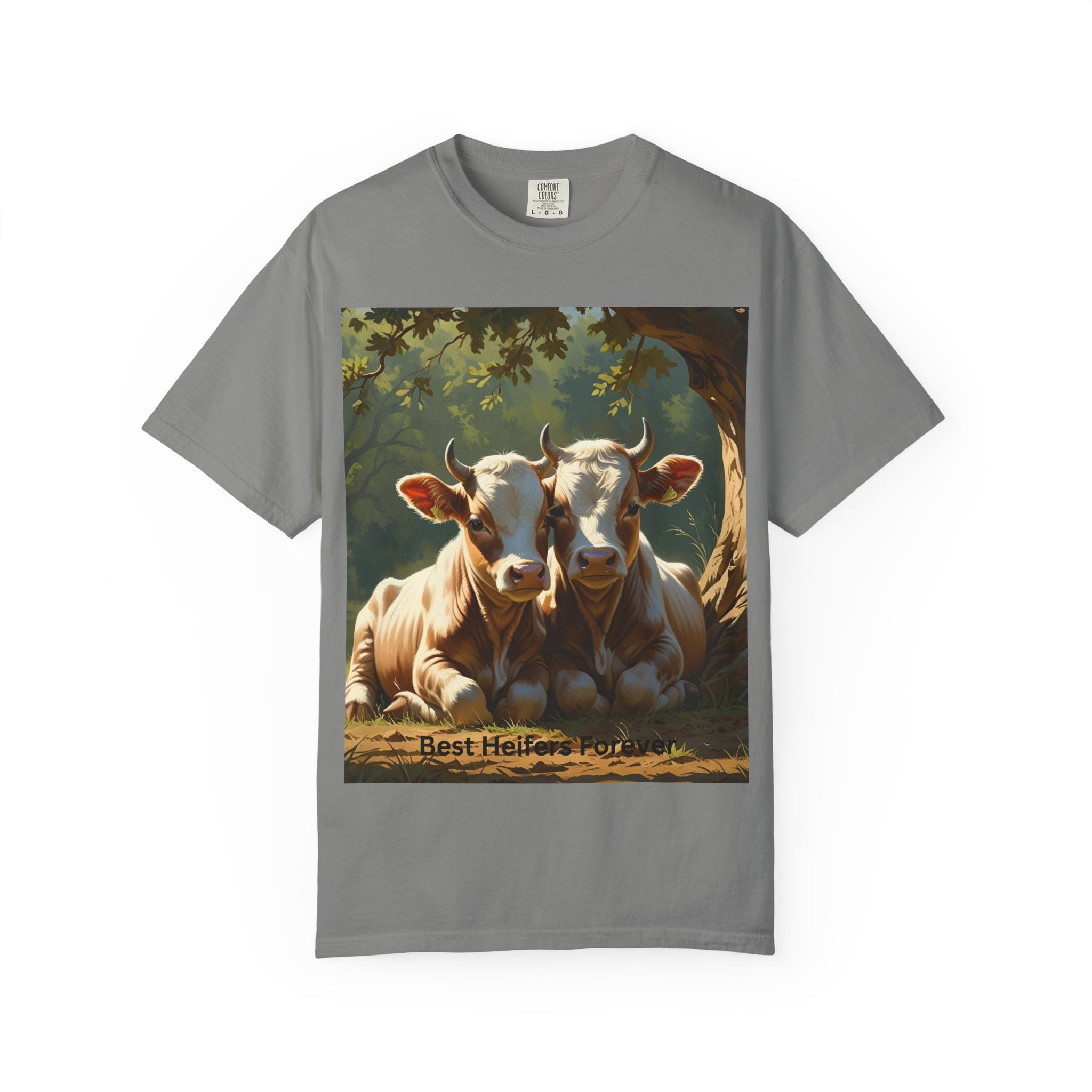 Best Heifers Forever T-shirt, Cute Cow Shirt, Animal Lover Gift, Farm T-shirt, Gift for Her, Unisex Casual Wear