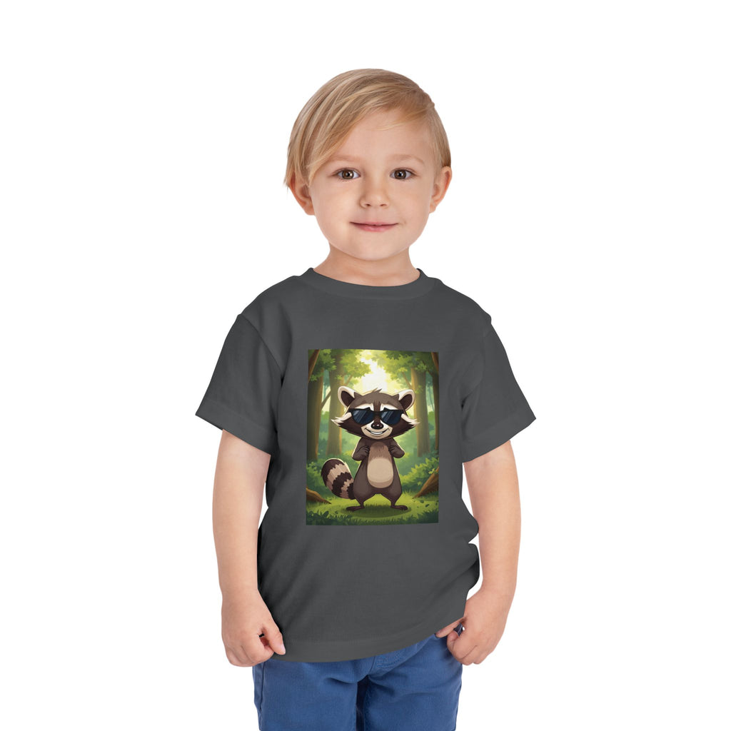 Raccoon Toddler Short Sleeve Tee
