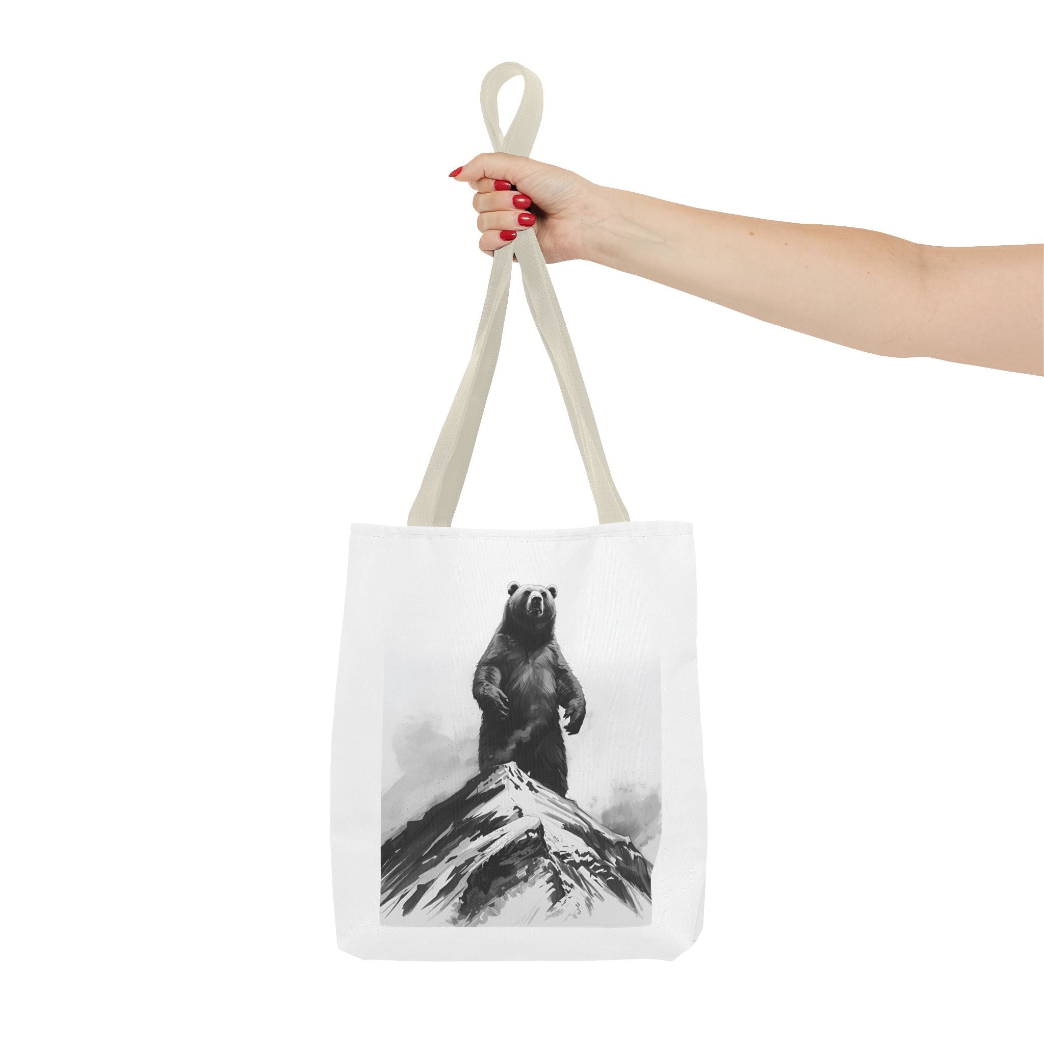 Bear Mountain Snow Tote Bag (AOP)