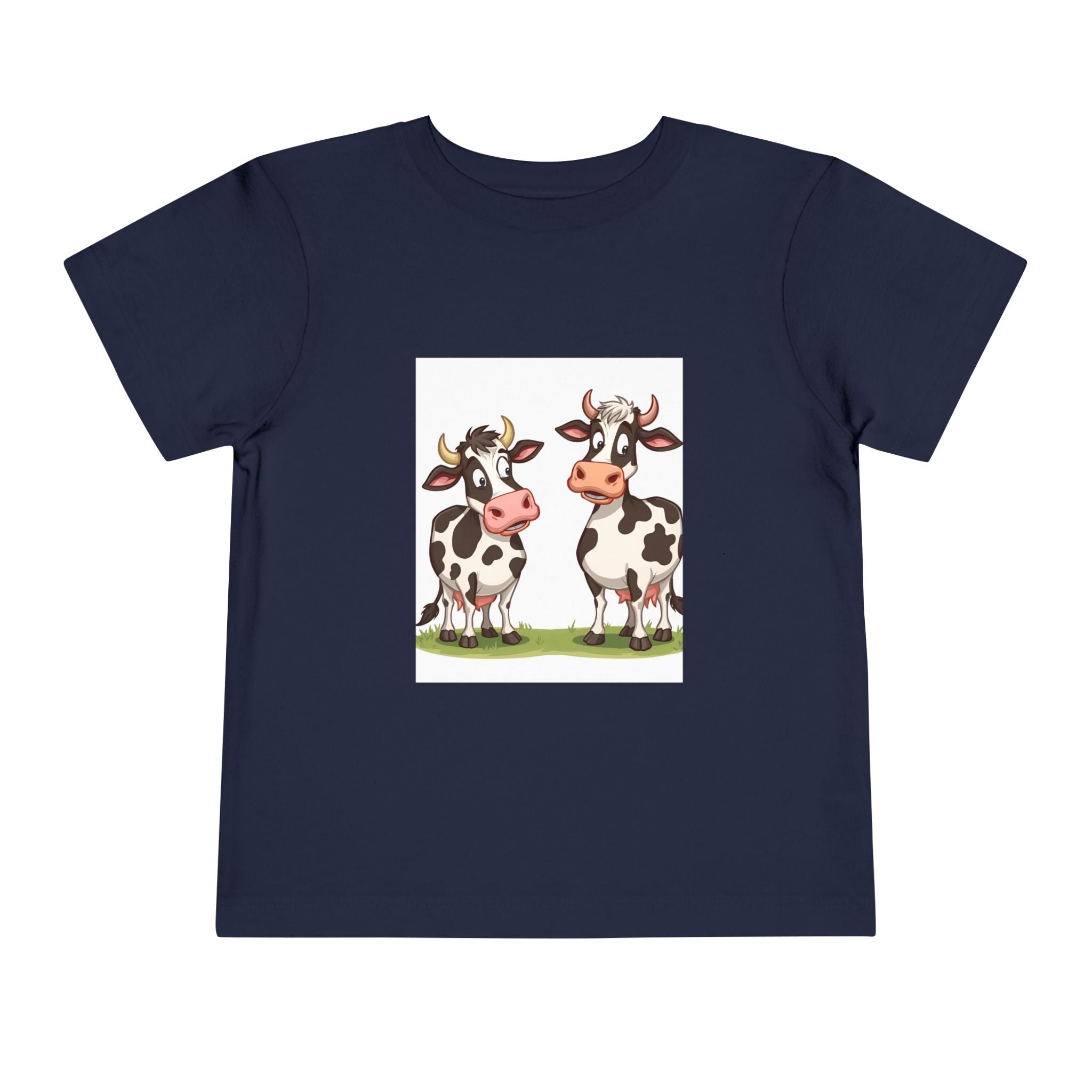 Cute Cows Toddler Short Sleeve Tee