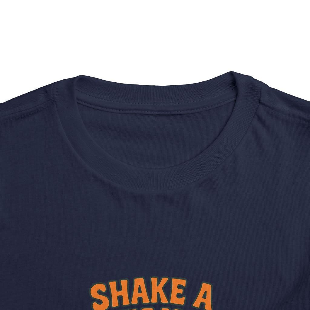 Shake A Tail Feather Funny Toddler Short Sleeve Tee