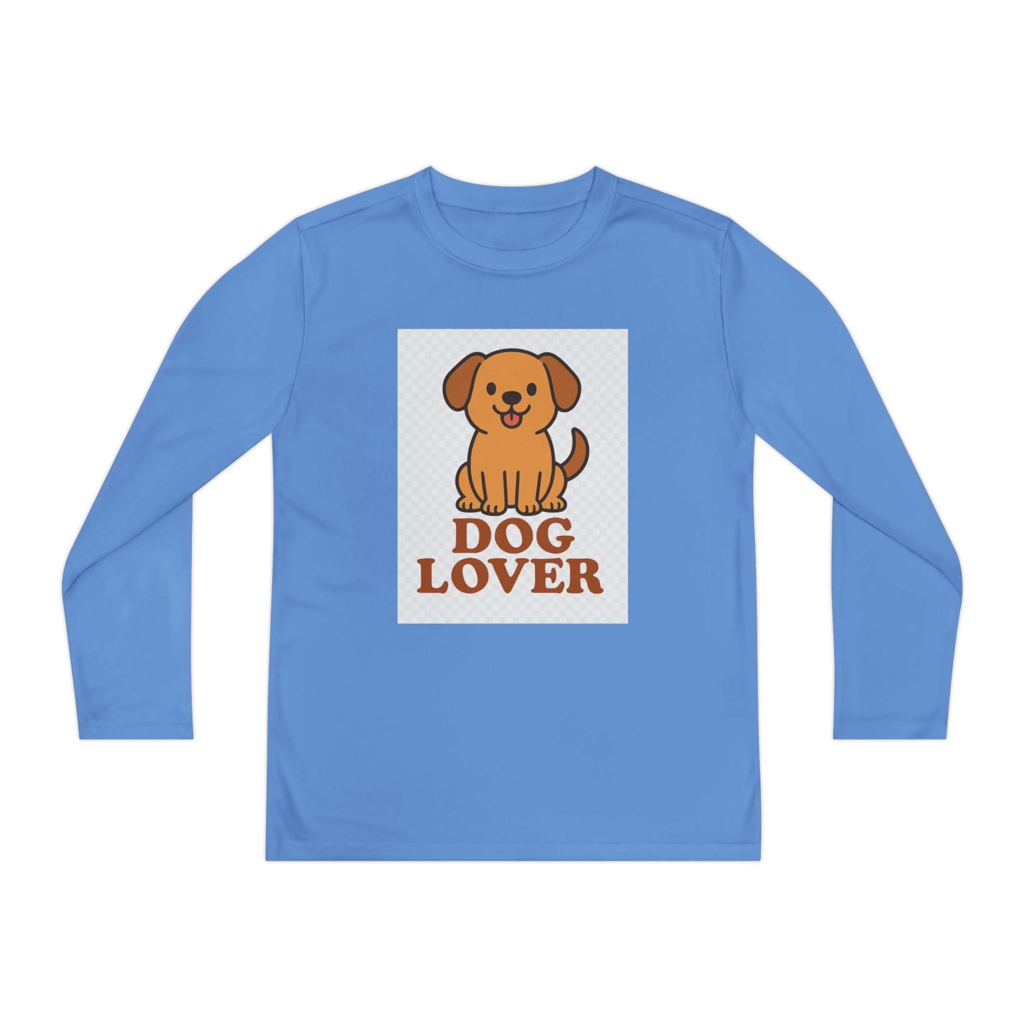 Dog Lover Youth Long Sleeve Competitor Tee