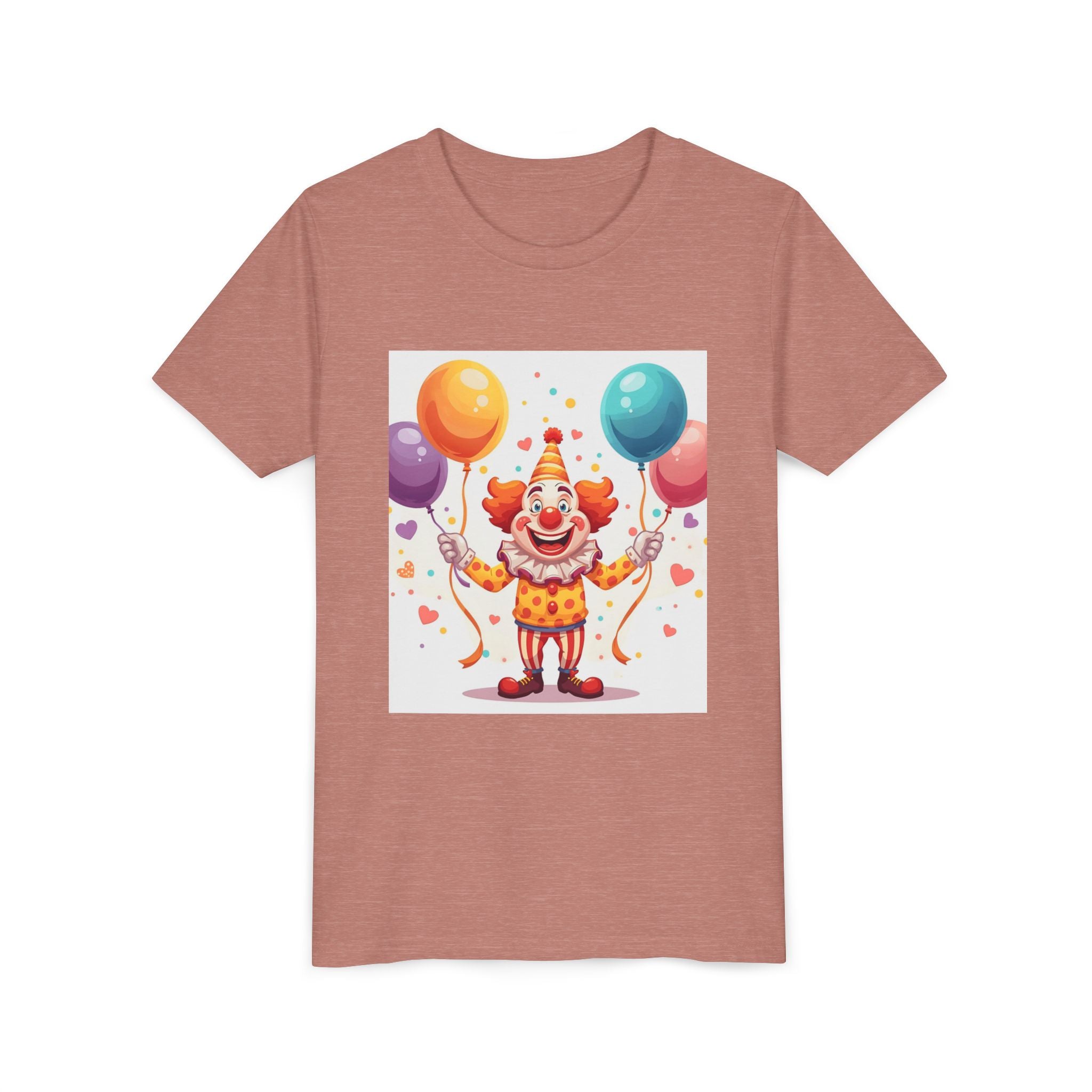 Funny Clown Youth Short Sleeve Tee