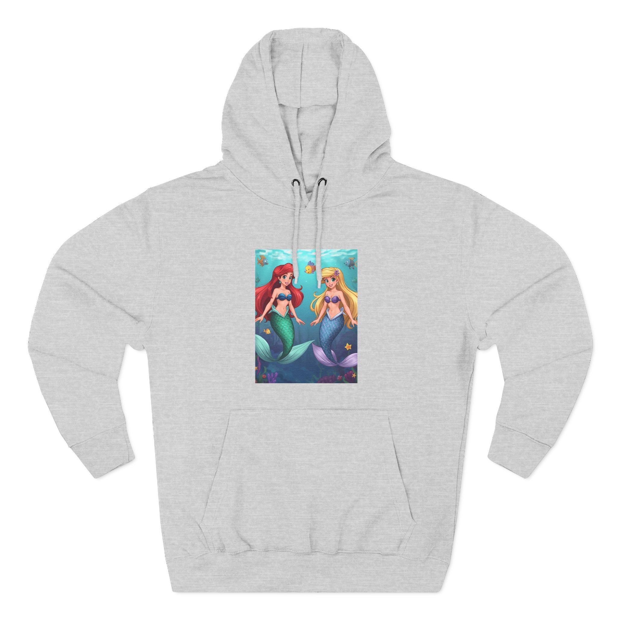 Mermaid Three-Panel Fleece Hoodie