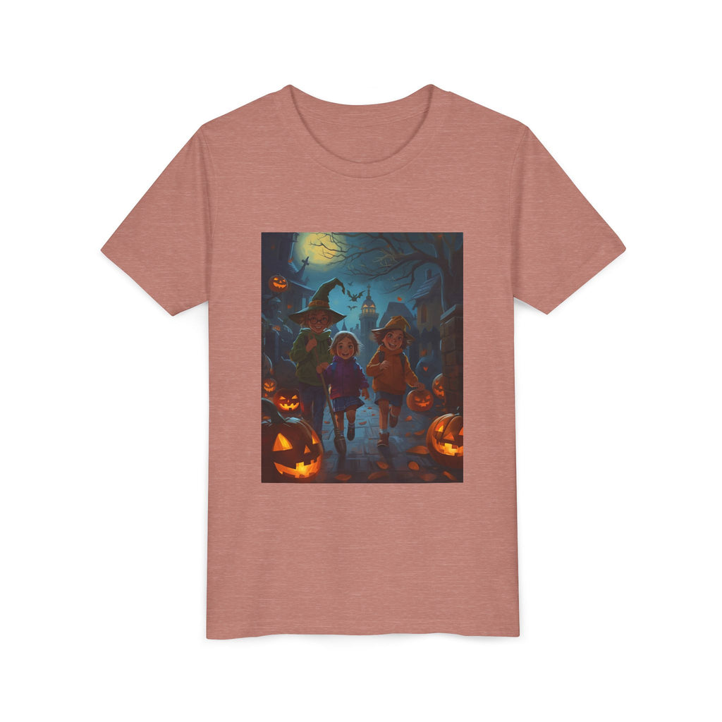 Spooky Halloween Youth Tee | Fun Kids Shirt for Halloween Parties, Trick-or-Treating, Fall Celebrations, Spooky Vibes, Cute Costumes