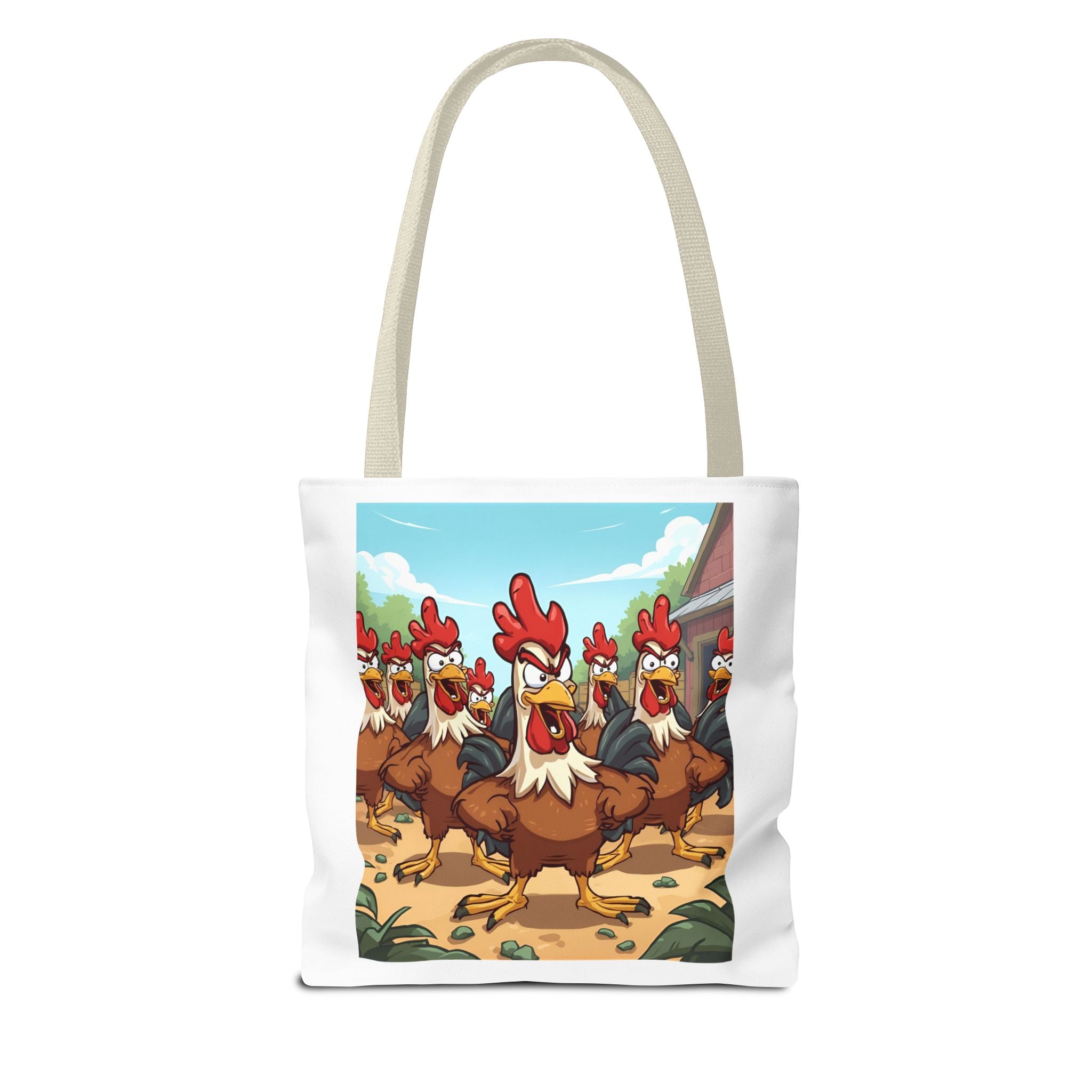 Chicken Funny Tote Bag (AOP)