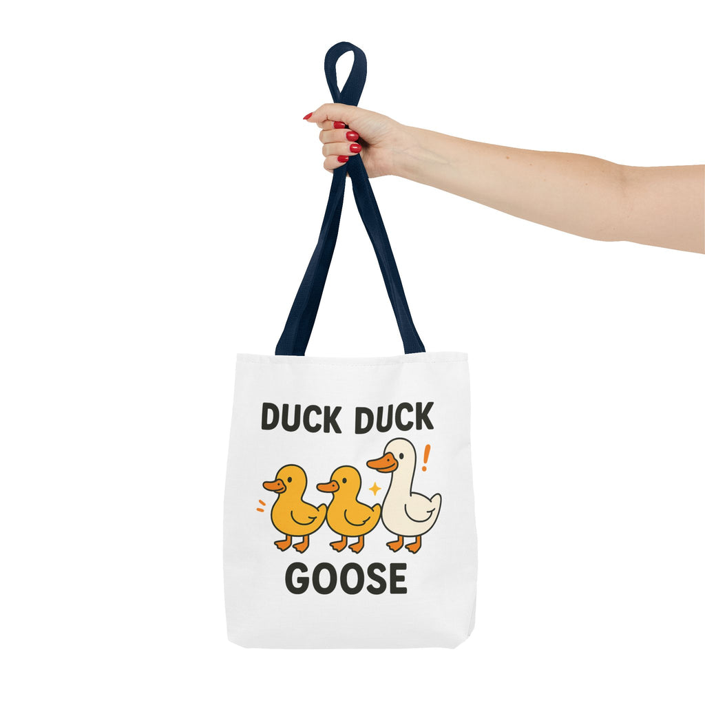 Playful Duck Duck Goose Tote Bag