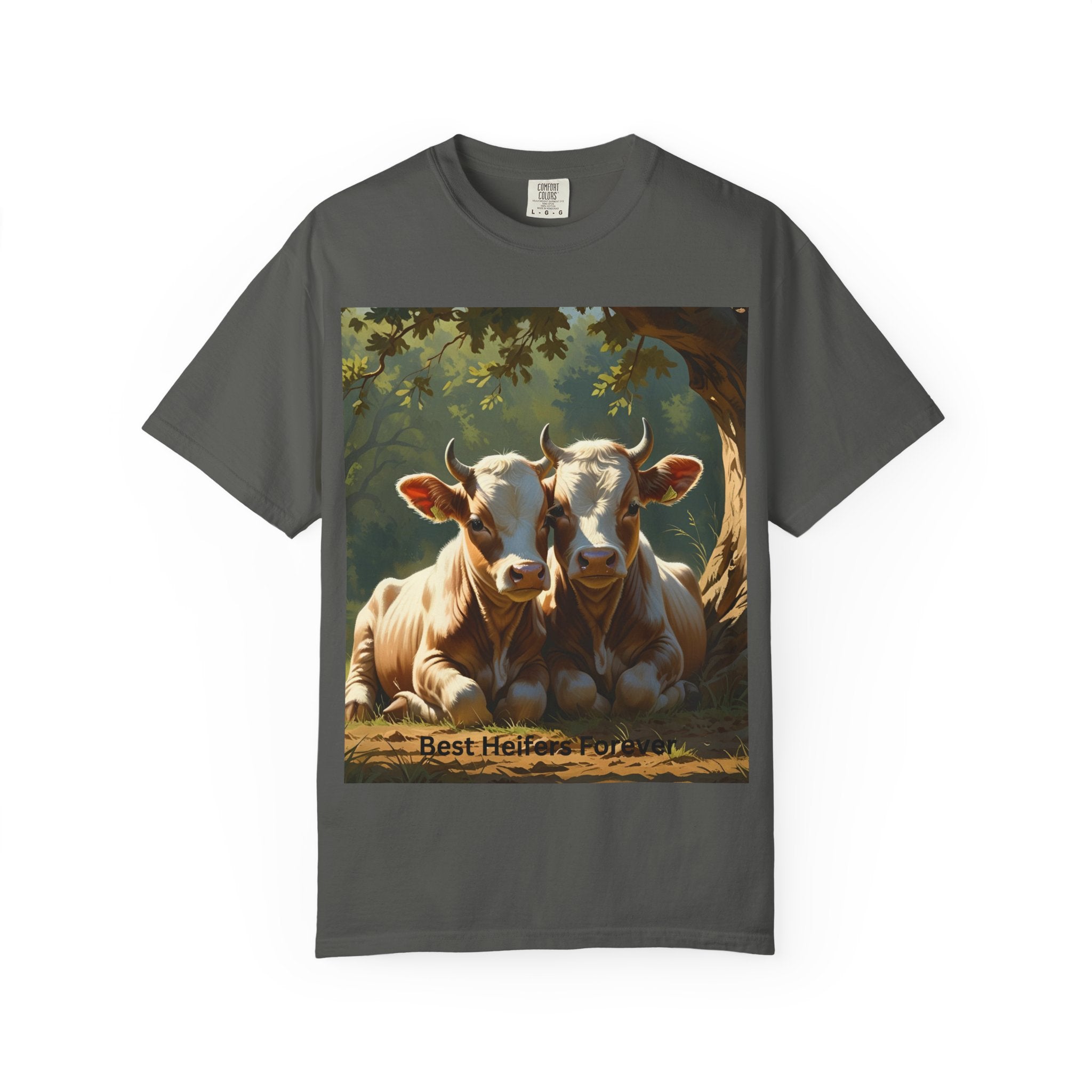 Best Heifers Forever T-shirt, Cute Cow Shirt, Animal Lover Gift, Farm T-shirt, Gift for Her, Unisex Casual Wear
