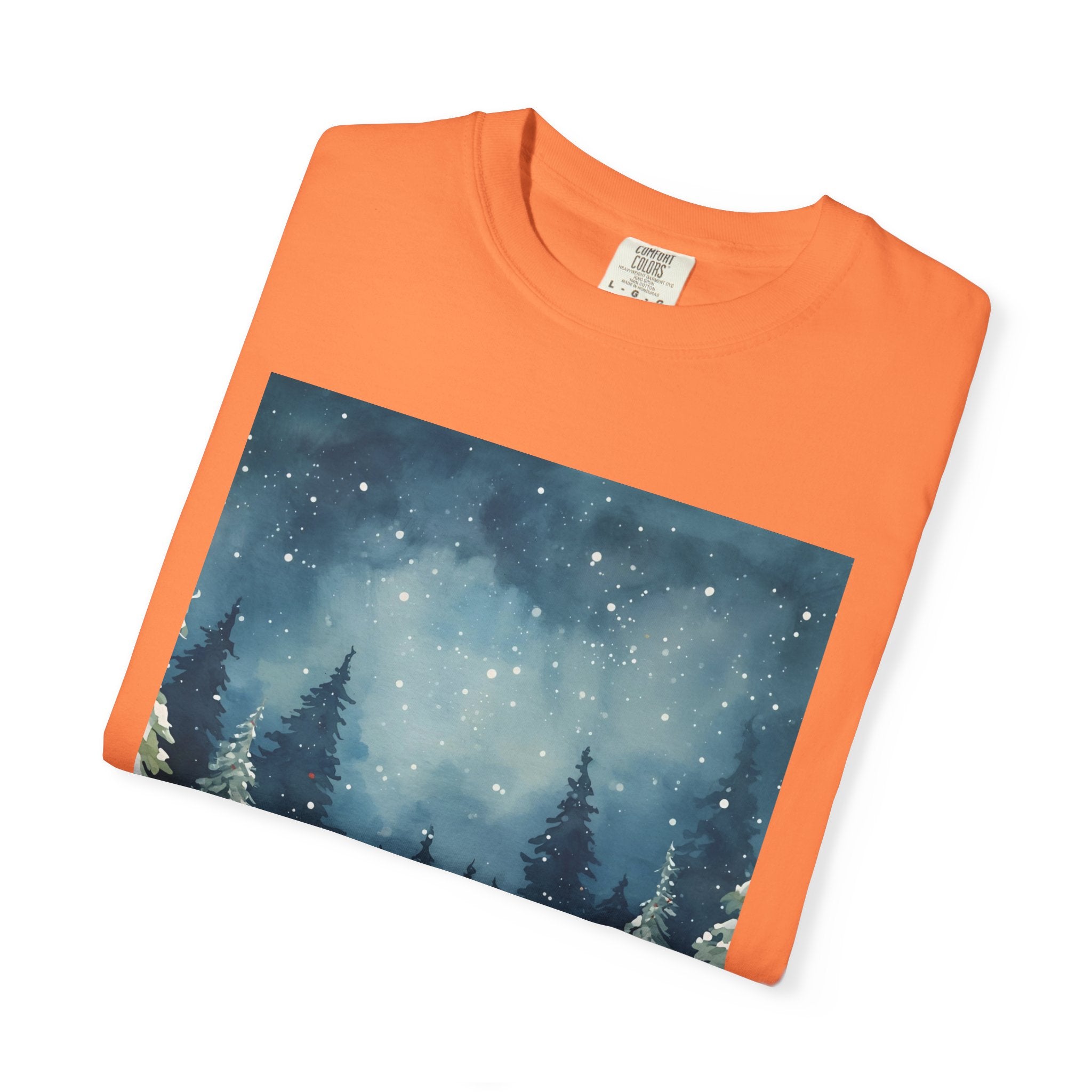 Winter Wonderland T-Shirt, Holiday Gift, Unisex Tee, Cozy Winter Apparel, Snowy Scene Shirt, Christmas Fashion