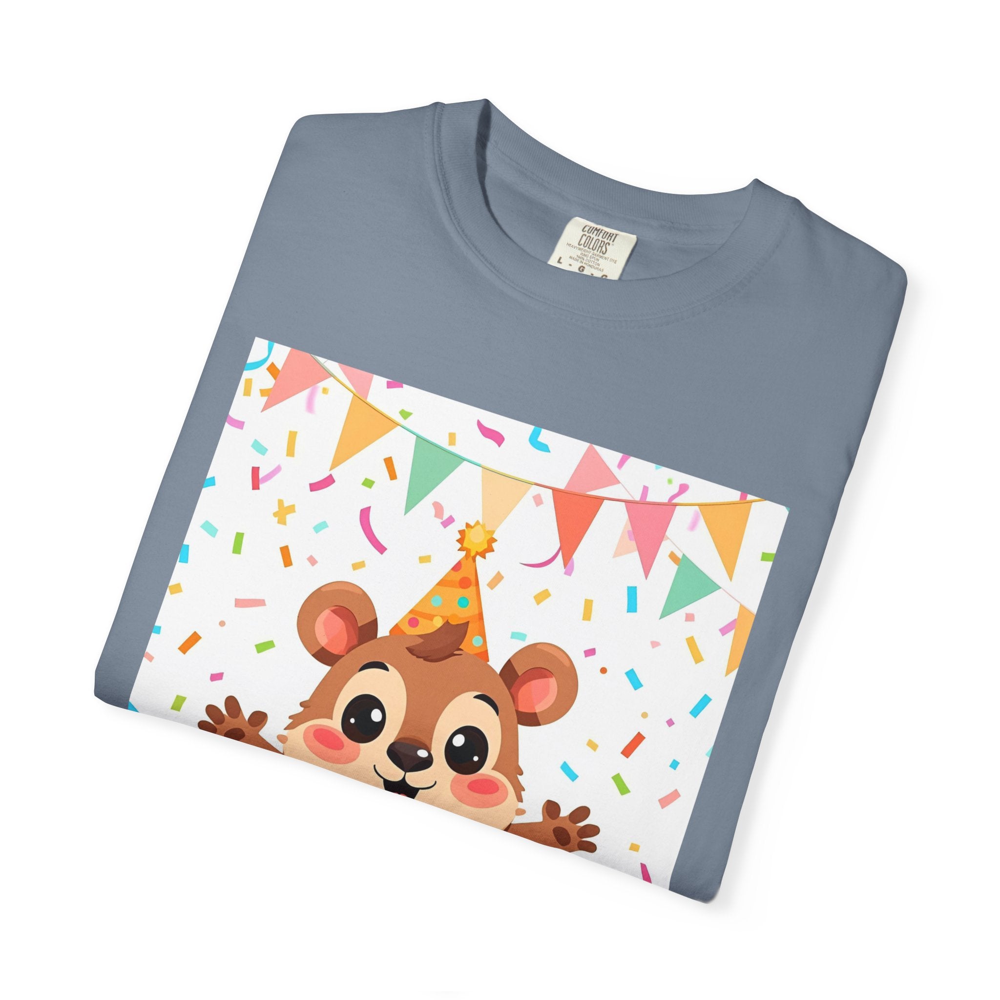 Adorable Party Animal Squirl T-Shirt - Birthday Gift, Unisex Tee, Celebration Apparel, Cute Animal Print, Fun Gift Idea