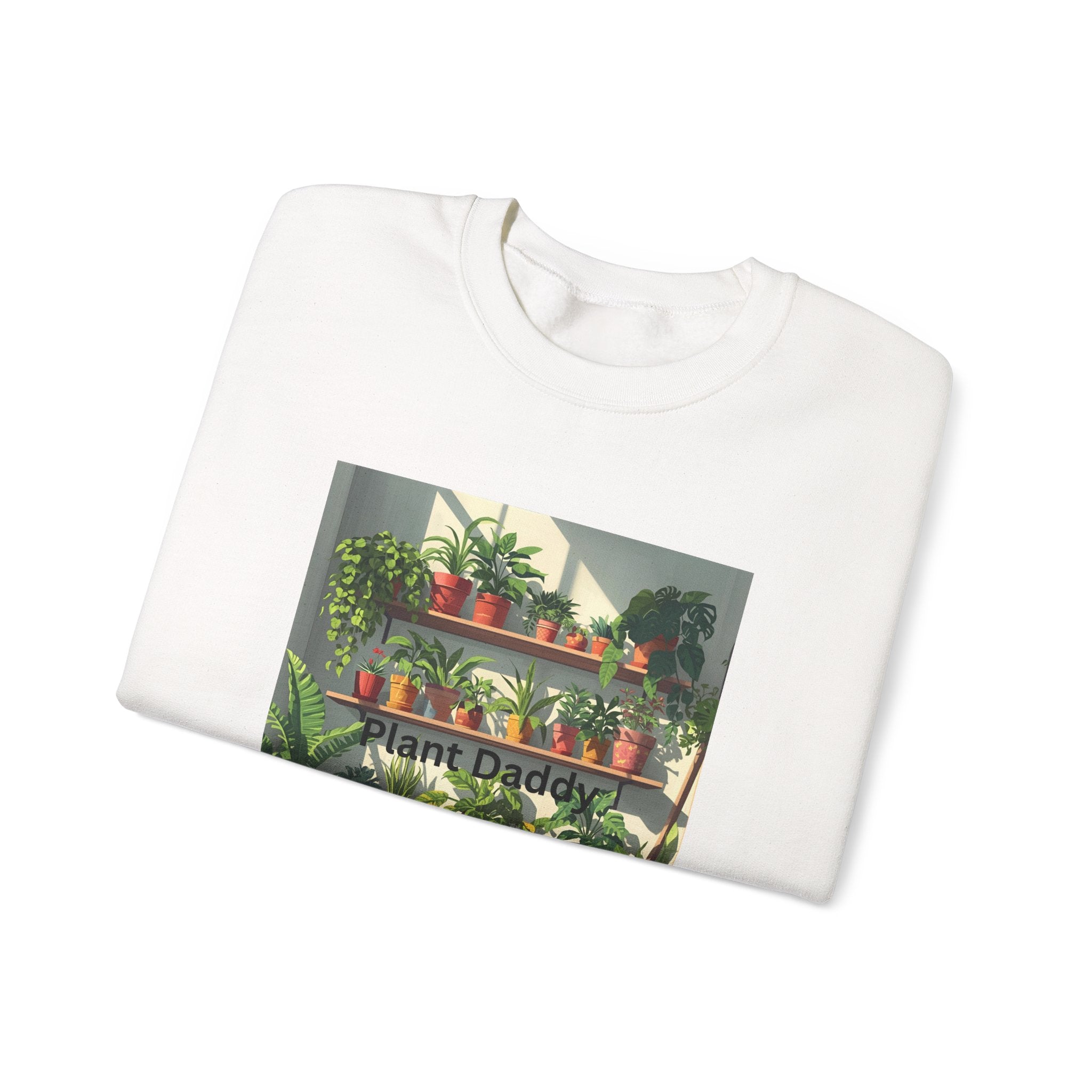 Plant Daddy Sweatshirt, Unisex Gardening Crewneck, Perfect Gift for Plant Lovers, Cozy Indoor Wear, Houseplant Enthusiast Apparel