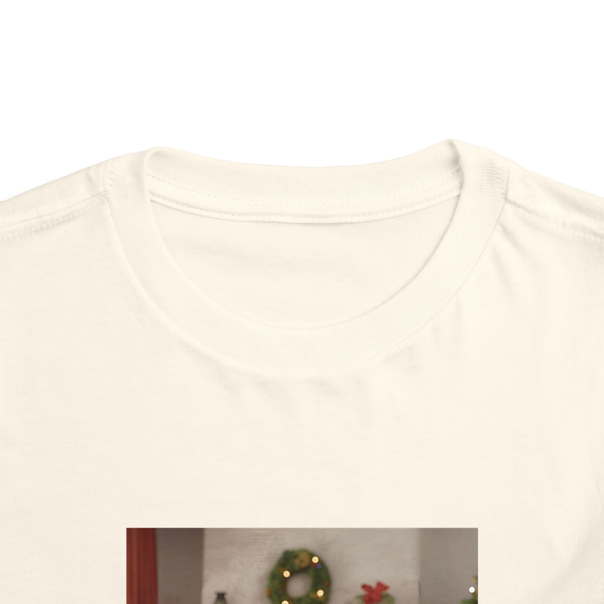 Cute Christmas Festive Puppy Toddler Tee, Cute Dog Christmas Shirt, Kids Holiday Clothing, Animal Lover Gift, Birthday Outfit