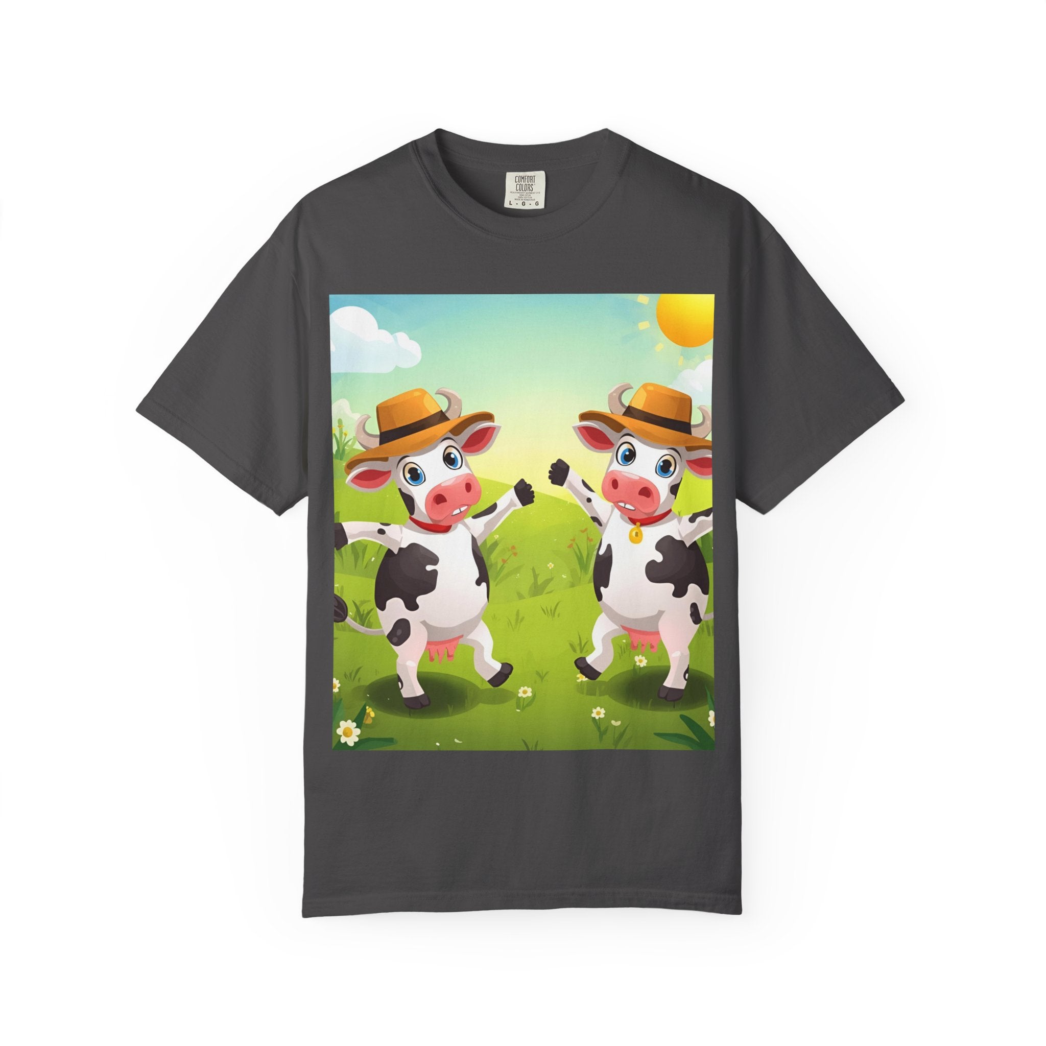 Cute Cow Fun Farm Playful Cow Graphic T-Shirt, Fun Tee for Kids, Animal Lovers, Farm Life, Casual Wear, Summer Vibes, Birthday Gift