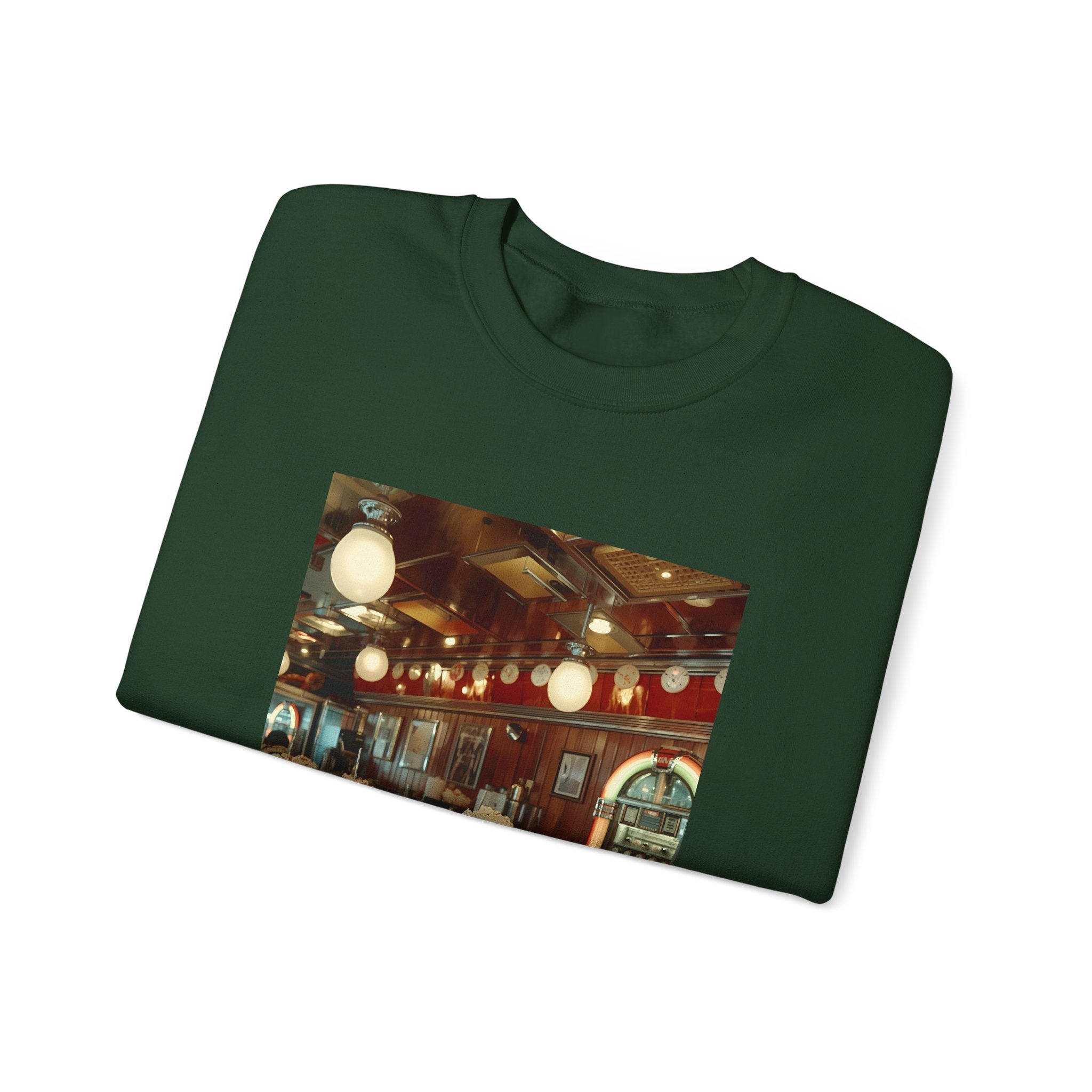 Cozy Café Vibes Sweatshirt, Unisex Crewneck, Coffee Lover Gift, Retro Coffee Shop Aesthetic, Perfect for Fall, Great for Lounging