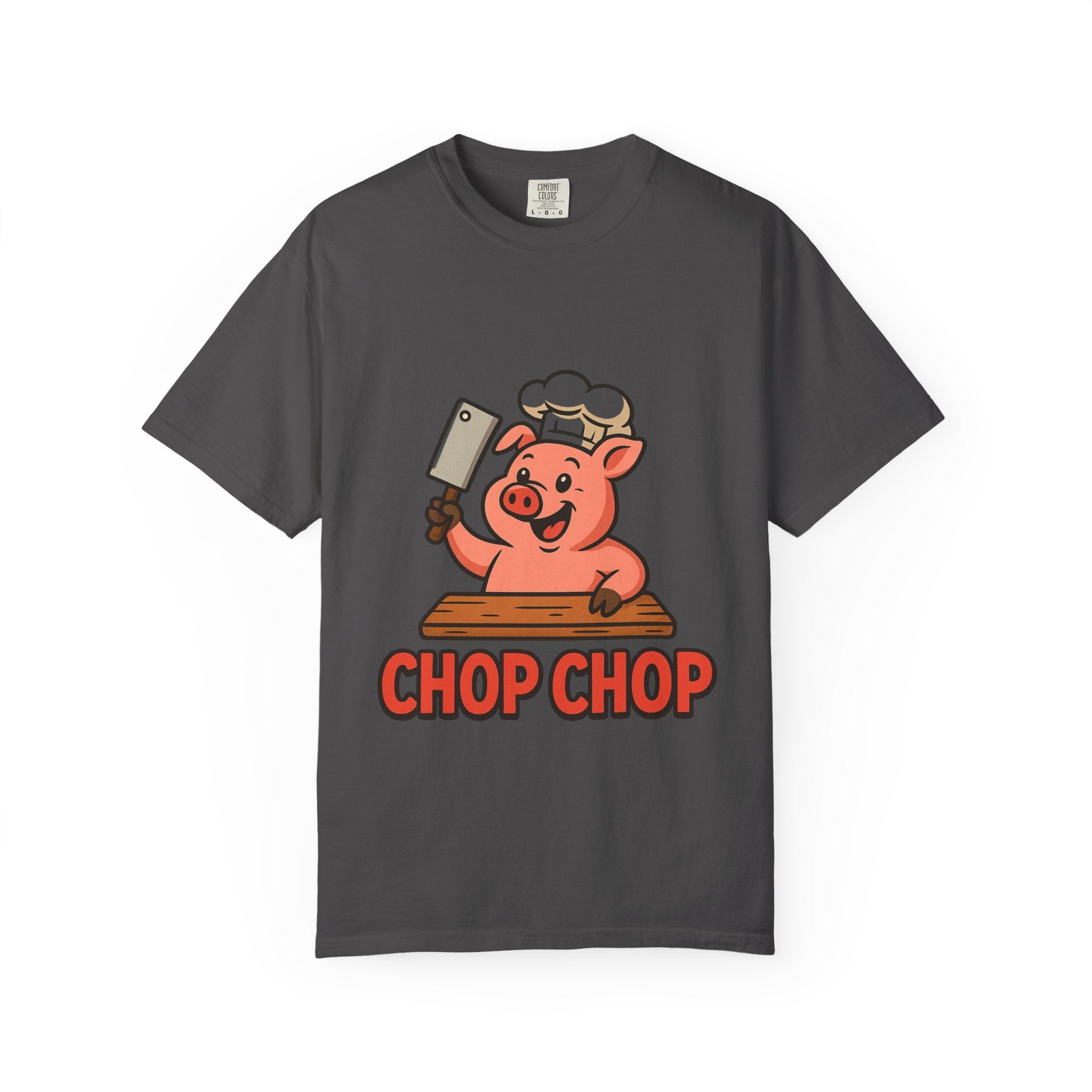 Funny Chef Pig T-shirt, Humorous Cooking Shirt, Gift for Food Lovers, BBQ Master Tee, Fun Kitchen Apparel