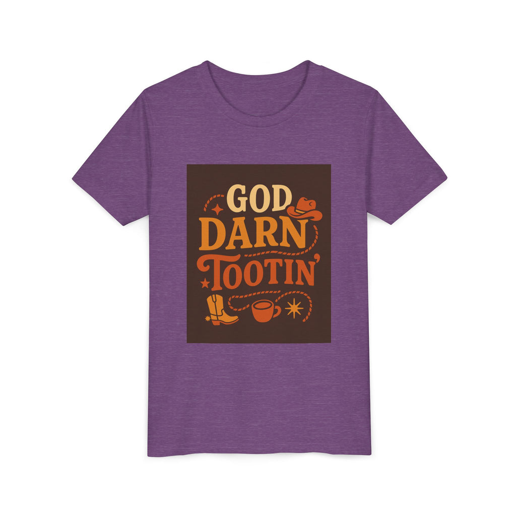 God Darn Tootin Youth Short Sleeve Tee