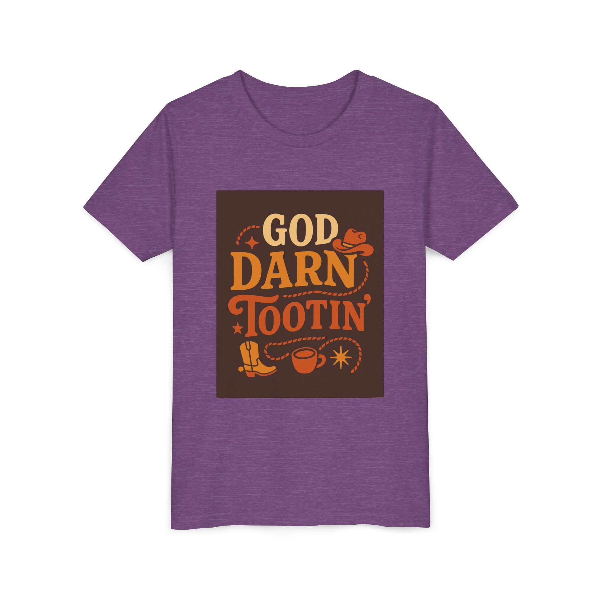 God Darn Tootin Youth Short Sleeve Tee