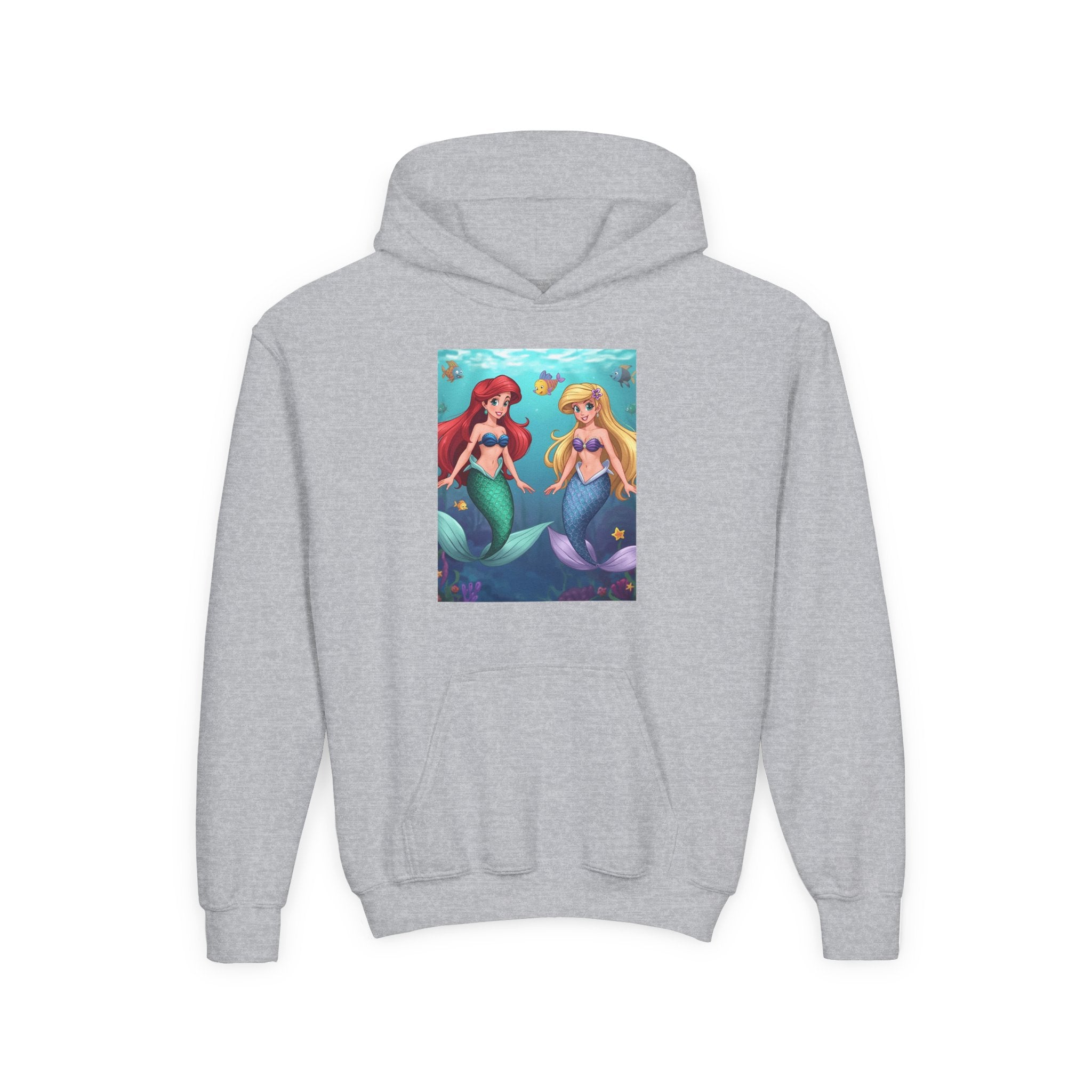 Mermaid Youth Heavy Blend Hooded Sweatshirt
