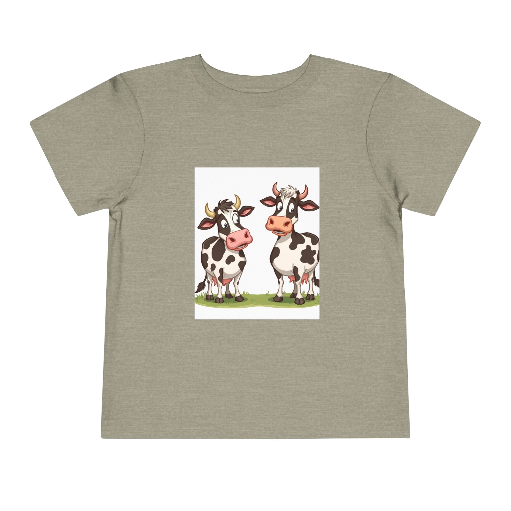 Cute Cows Toddler Short Sleeve Tee