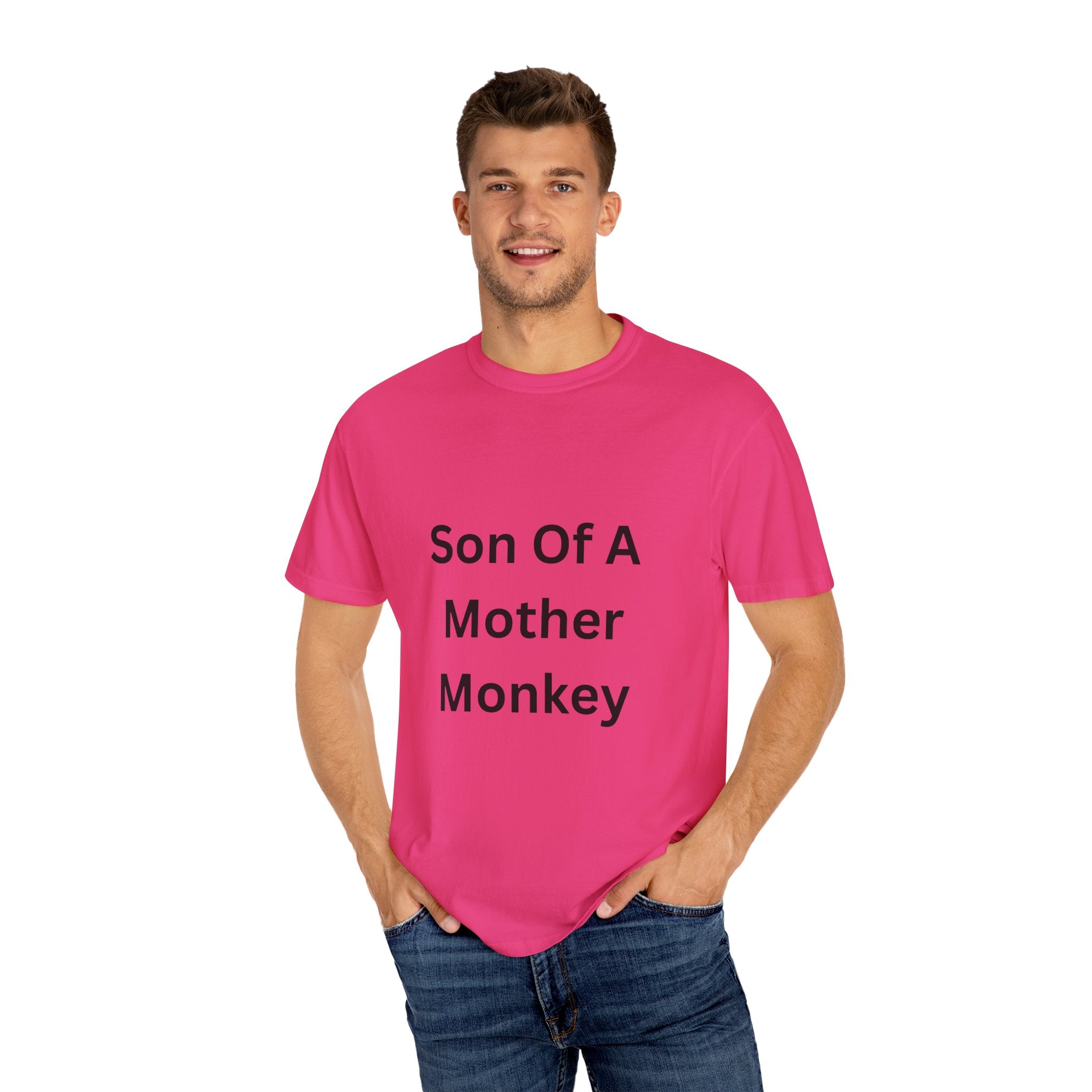 Son Of A Mother Monkey Unisex Garment-Dyed T-shirt