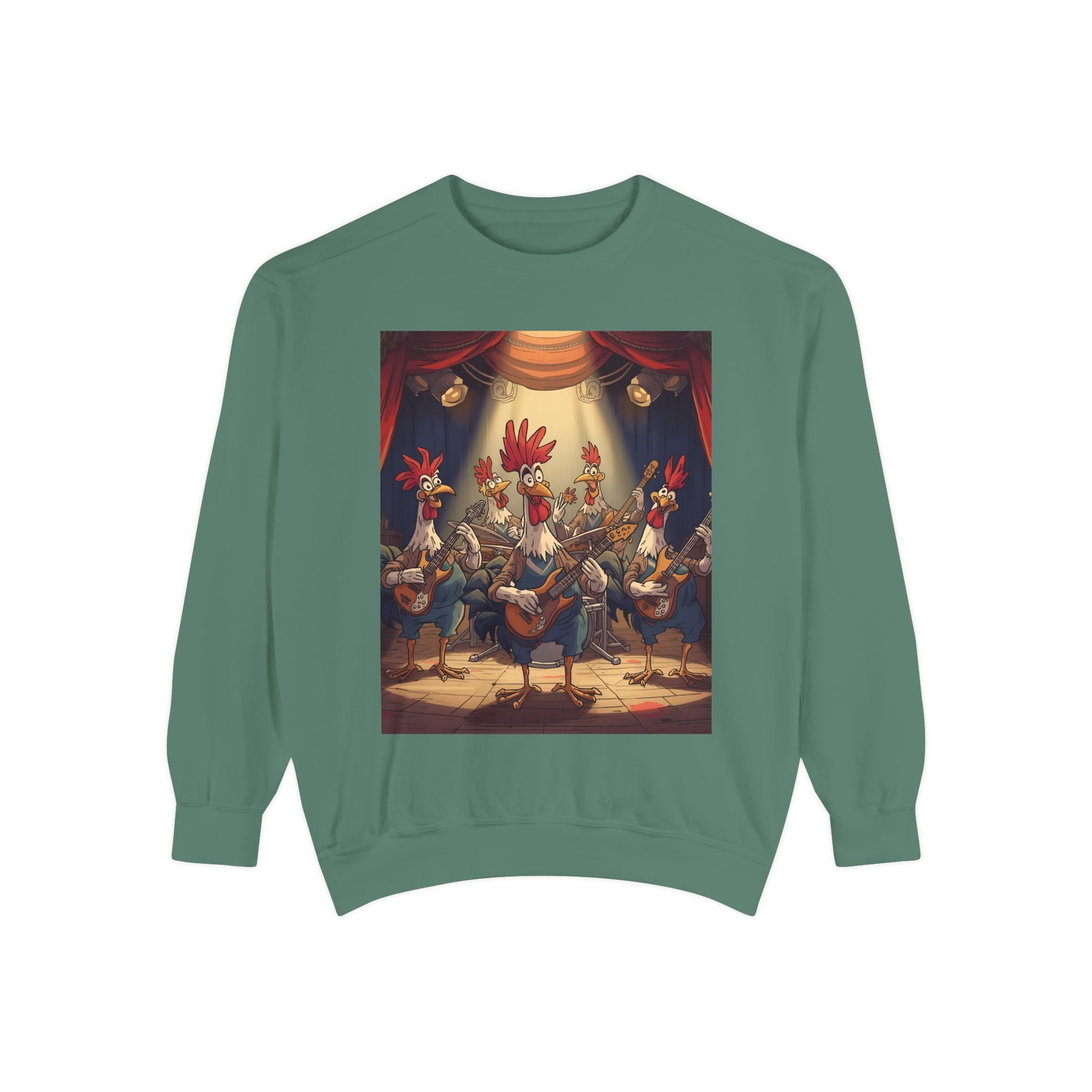 Chicken Funny Unisex Garment-Dyed Sweatshirt